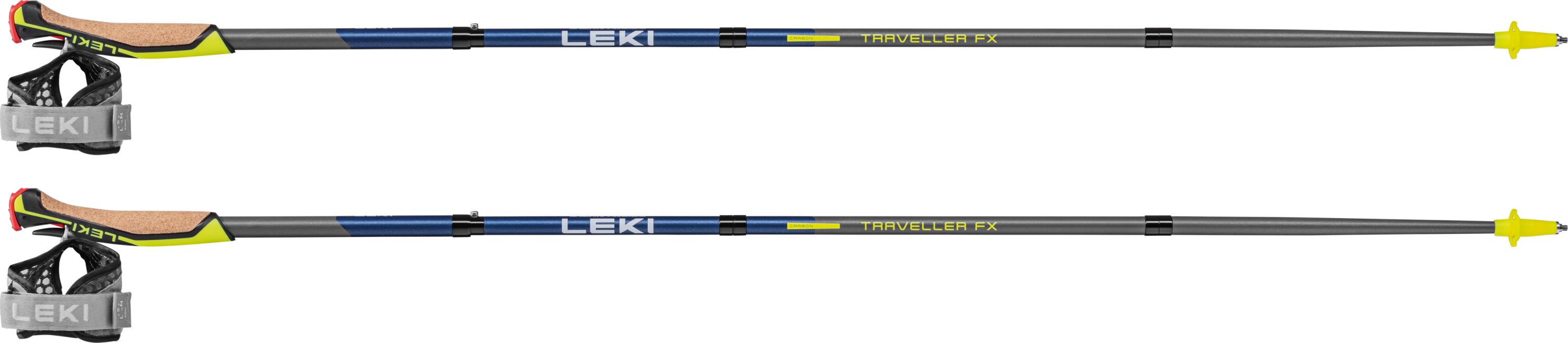 Leki Nordic-Walking-Stöcke Leki Traveller FX.One Carbon Nordic Walking Stock (1 Paar)