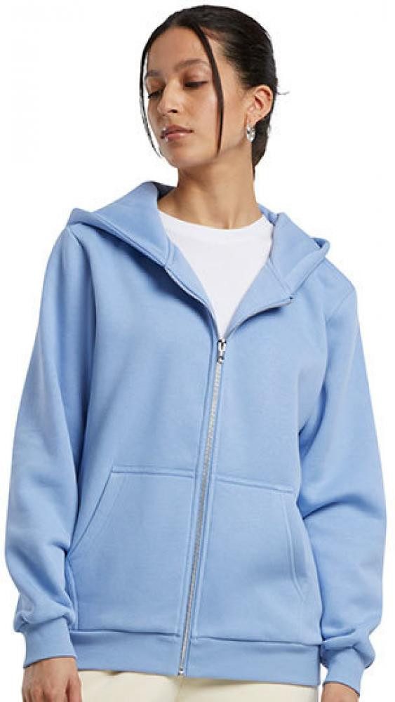 Build Your Brand Kapuzensweatjacke Damen Fluffy Zip Hoody Kapuzenjacke günstig online kaufen