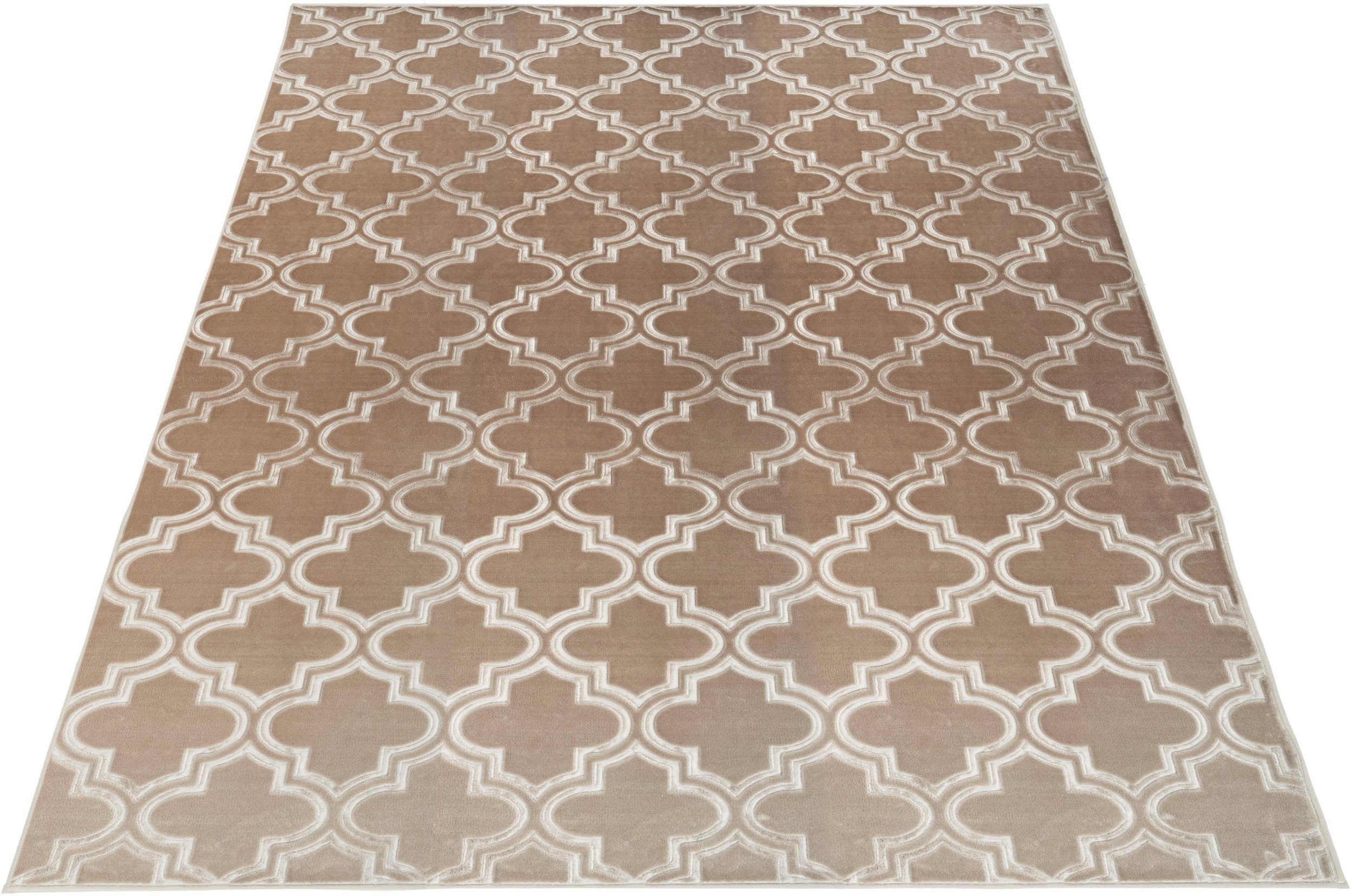 Teppich »Triana«, Leonique, rechteckig, Höhe 7 mm, 3D-Design, Wohnzimmer