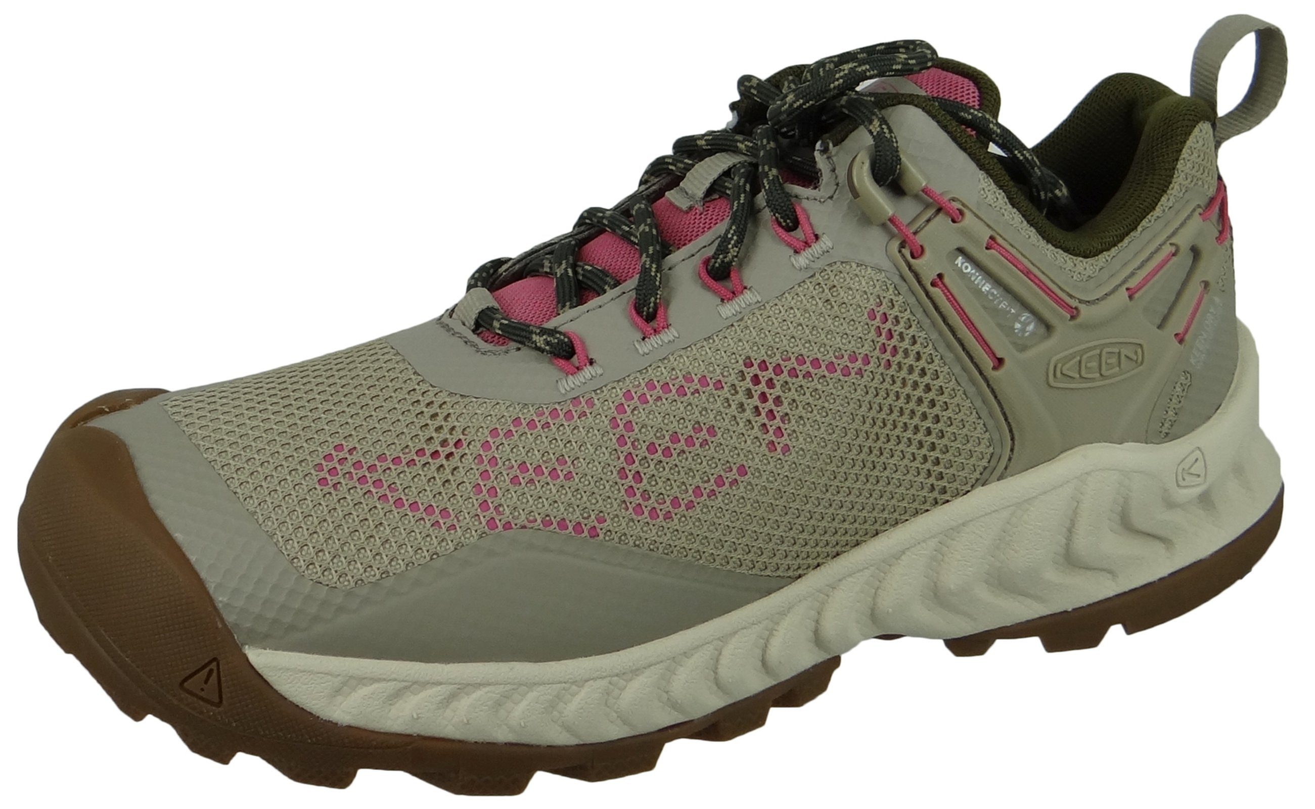Keen 1025914 NXIS Evo WP Taupe/Ibins Rose Mokassin