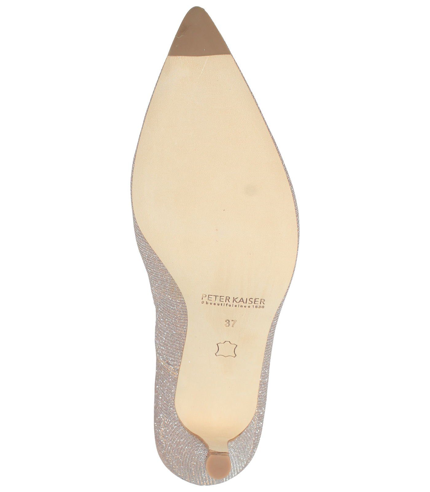 Peter Kaiser Pumps Leder Pumps Powder Shimmer