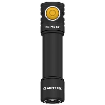 Armytek LED Taschenlampe Prime C2 Magnet USB Warm Taschenlampe, mit Gürtelclip, mit Holster
