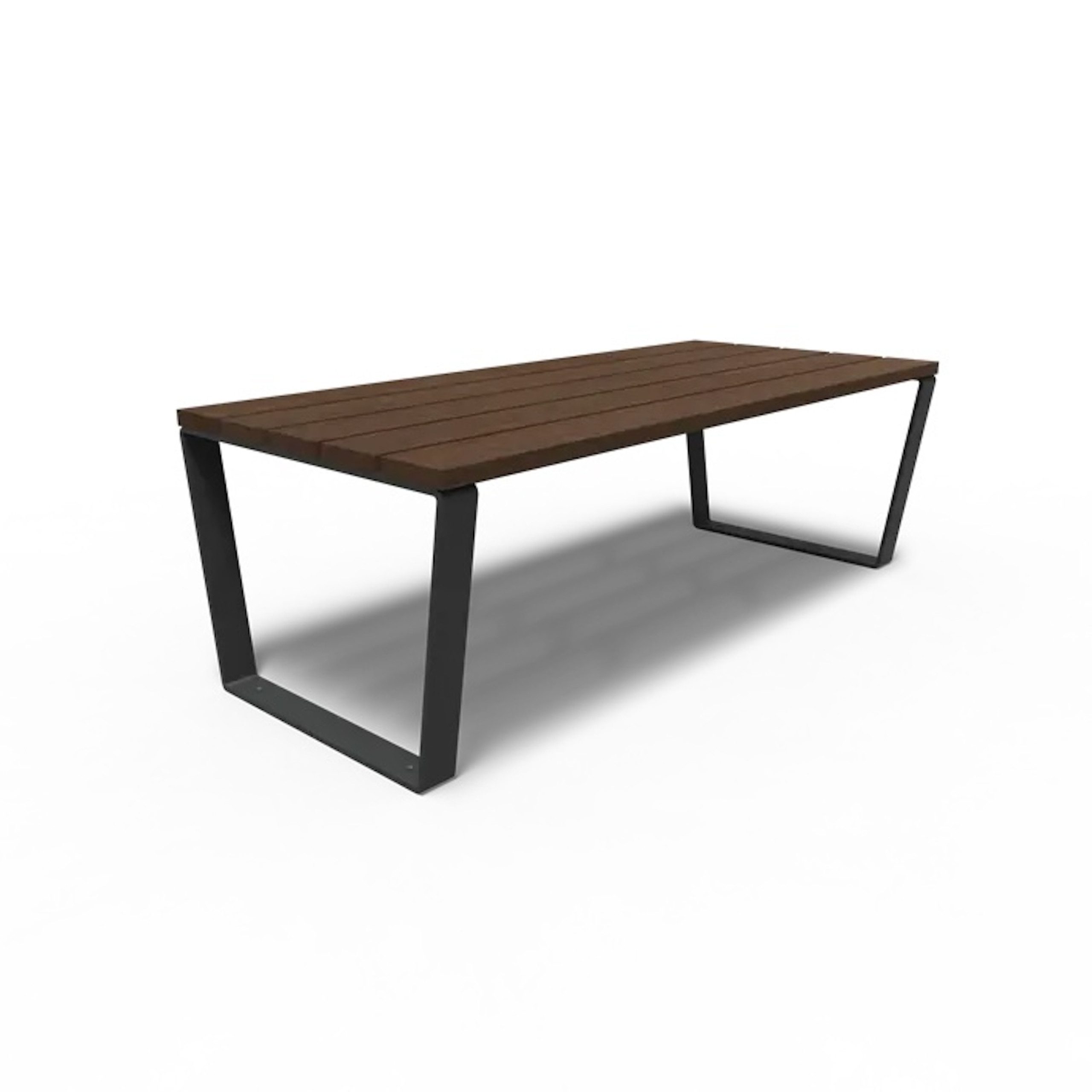 Adezz Adezz Gartentisch Serie MIO 230 x 100 x 76 cm Tischplatte aus Bambus