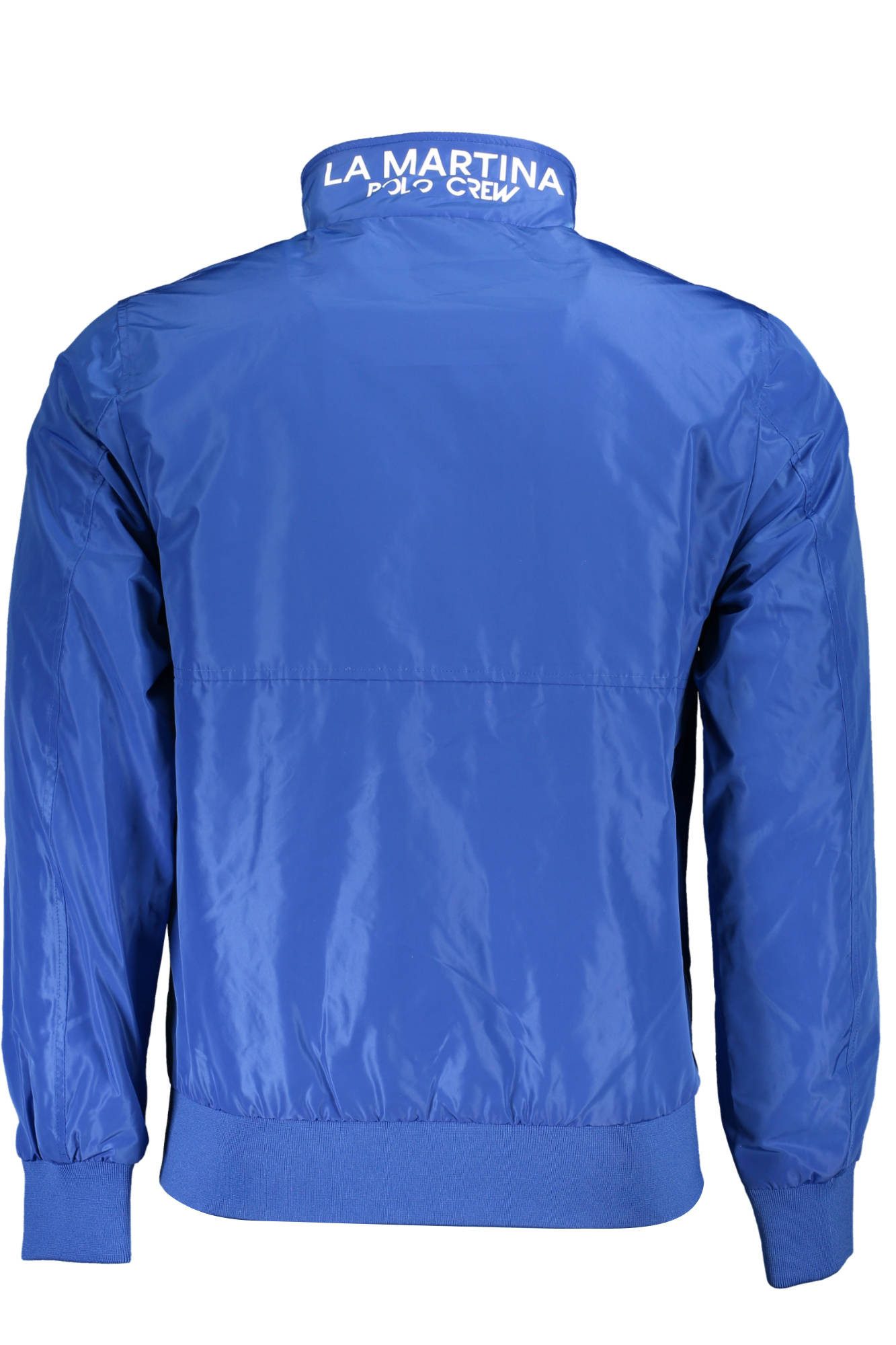 La Martina Outdoorjacke Herrenjacke Blau: Stilvolle Langarmjacke mit Stickerei & Reißverschlu