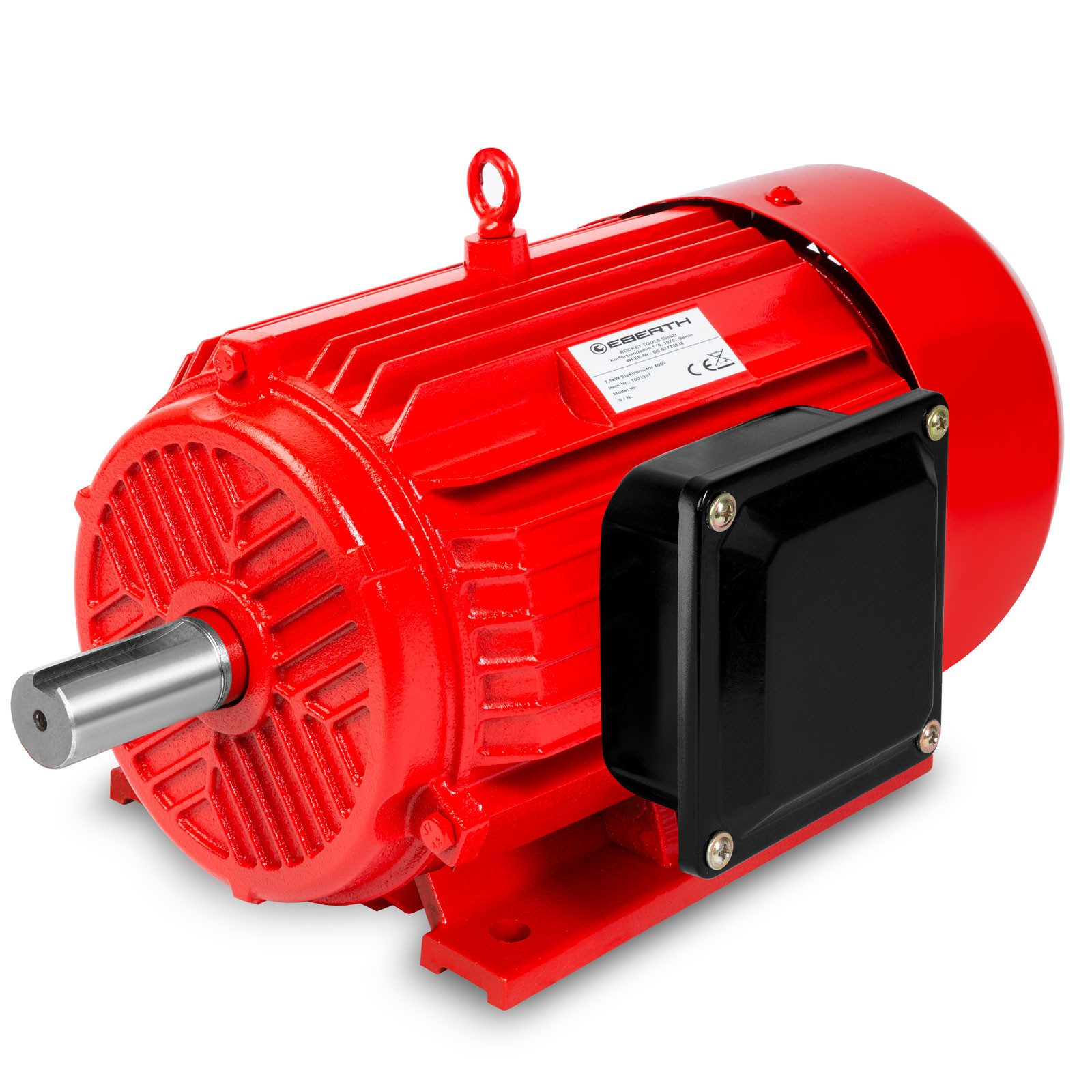 Rollladenmotor Elektromotor 400V mit 7,5 kW Leistung, Drehstrommotor aus Aluminium
