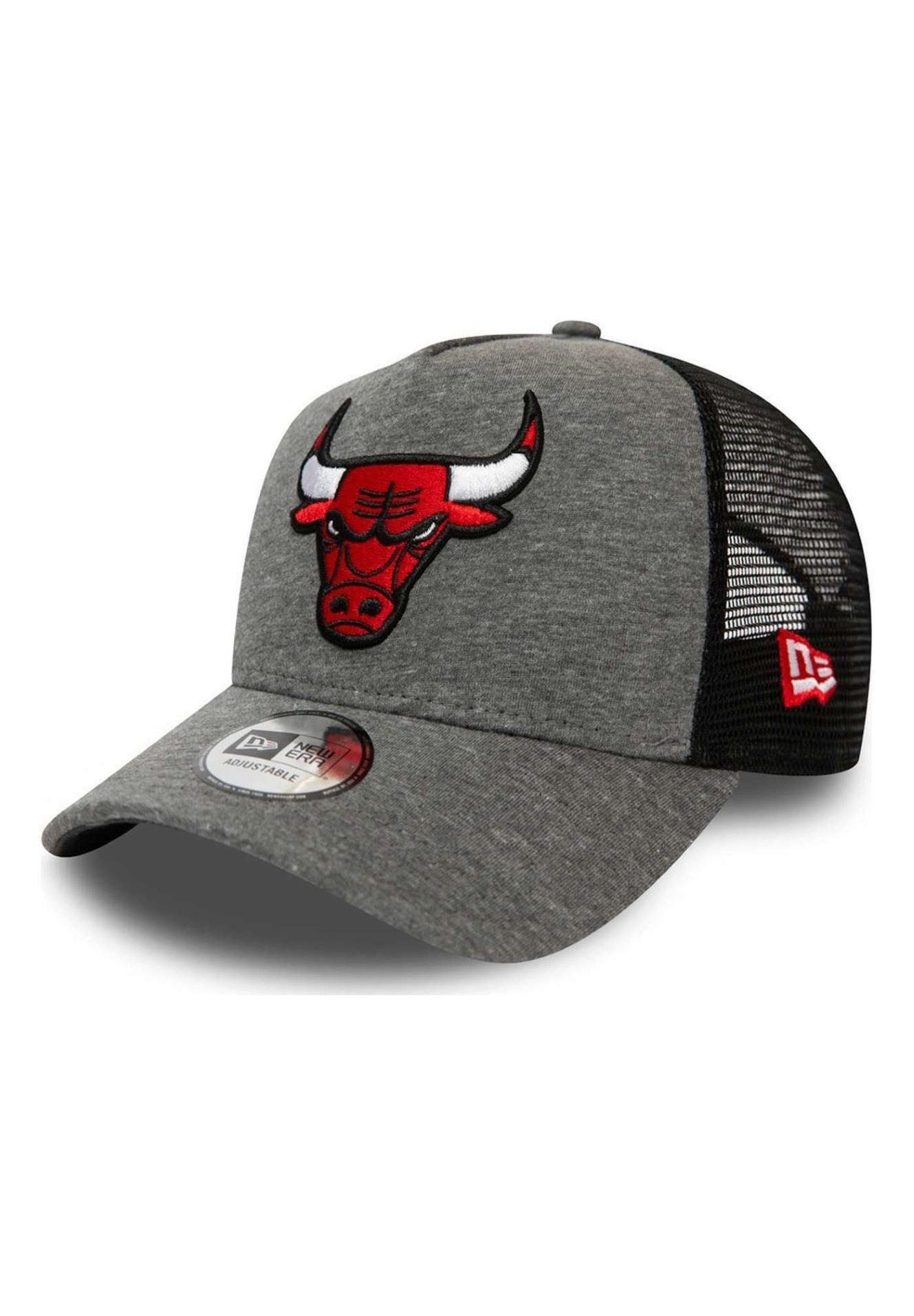 Baseball Cap Chicago Bulls Jersey Essential A-Frame Adjustable Trucker Cap New Era