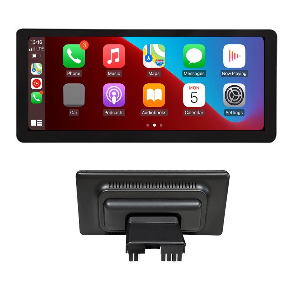 Für Tesla Model 3/YWireless Carplay AndroidAuto USB Tacho HUD Display Einbau-Navigationsgerät
