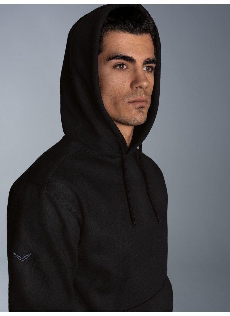 Trigema Kapuzensweatshirt TRIGEMA Hoodie aus Sweatqualität