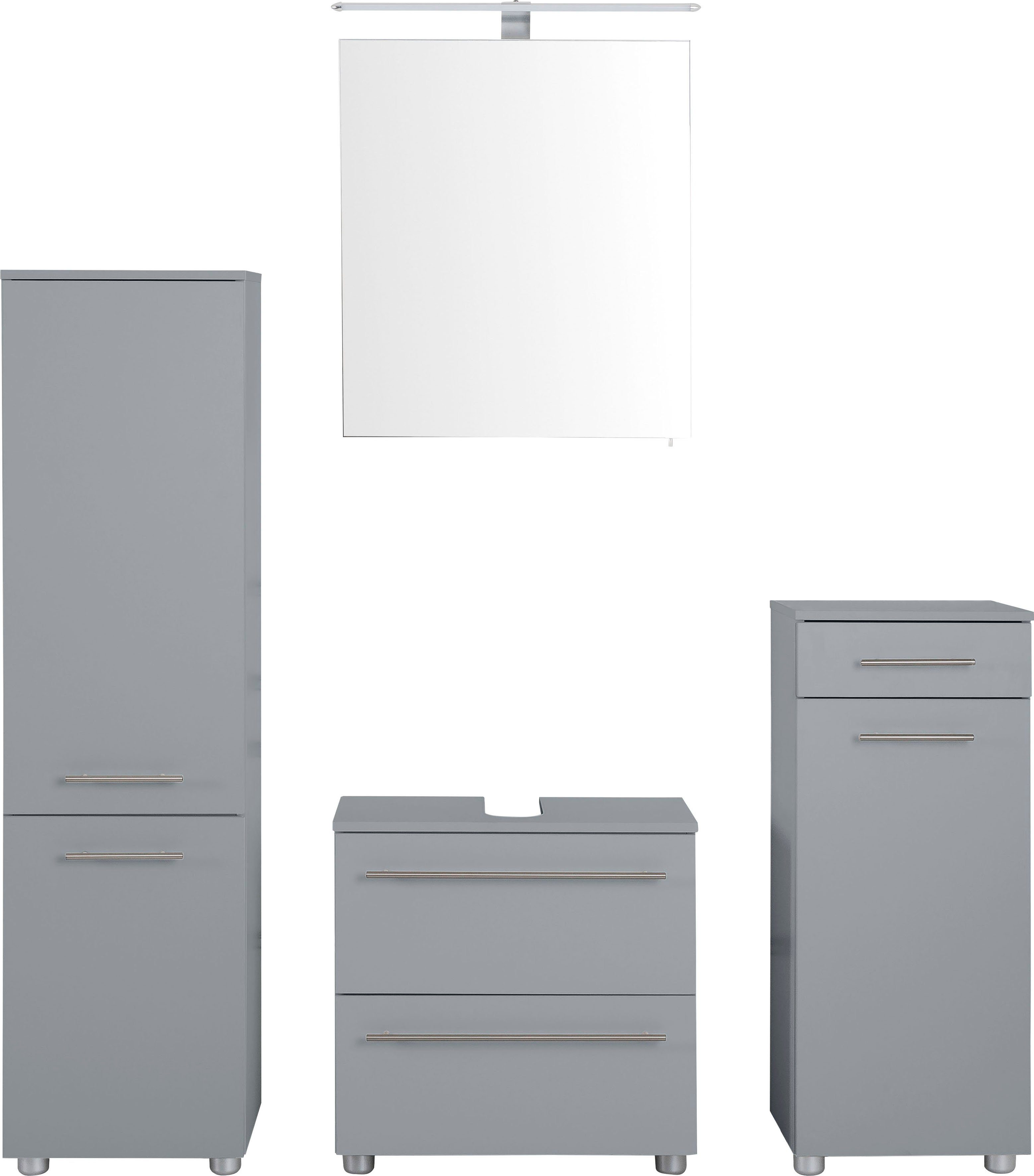 OPTIFIT Badmöbel-Set Bern, (4-St)