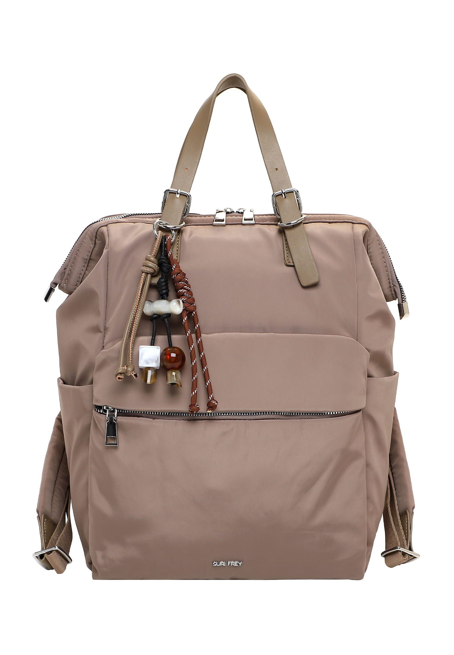 SURI FREY Cityrucksack SFY Sandey, Logo Patch