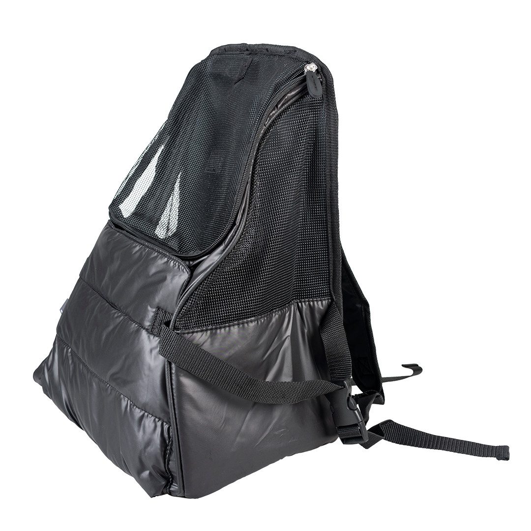 DUVO+ Tiertransporttasche Duvoplus Rucksack Paris - schwarz von DUVO+