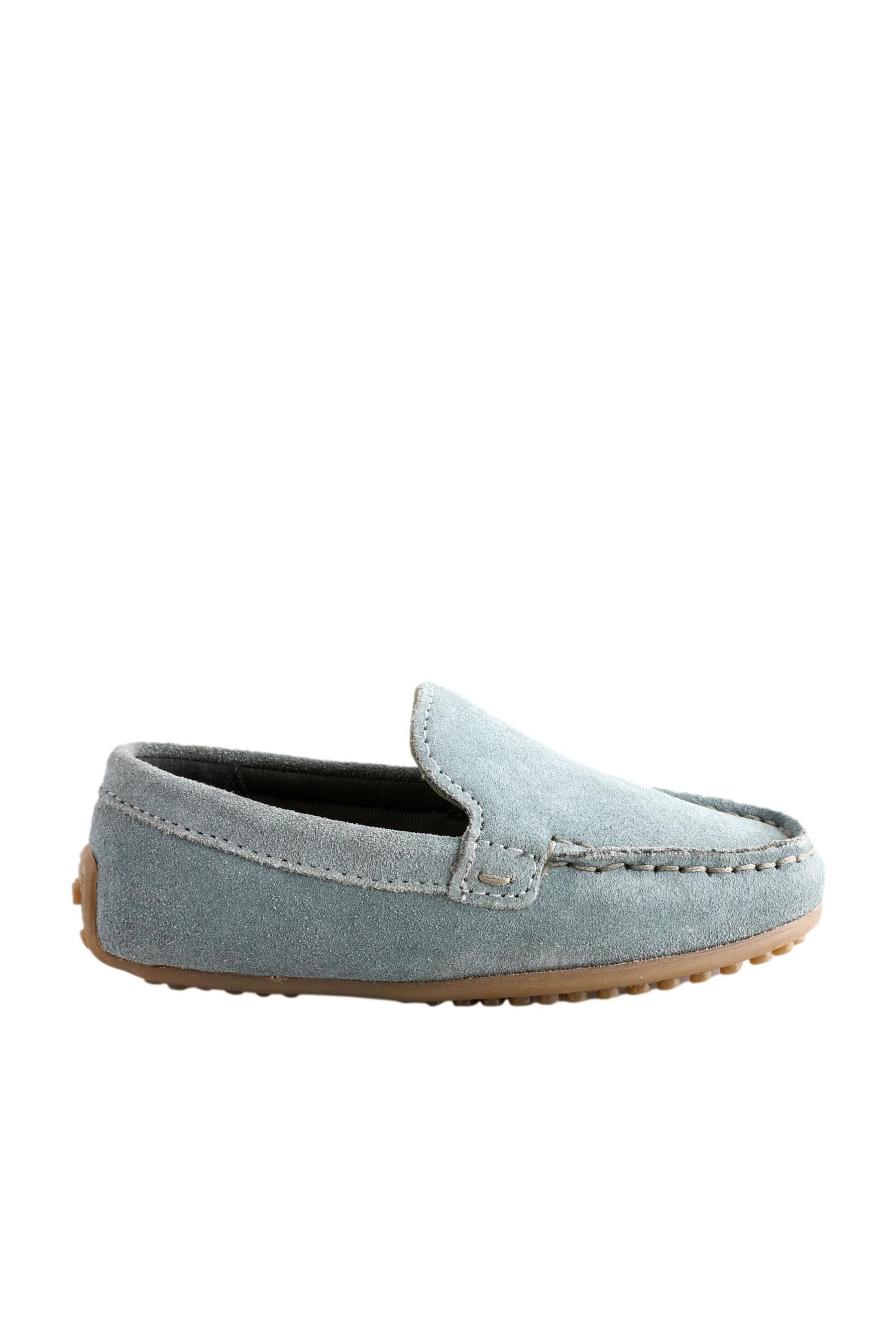 Next Schlupf-Loafer aus Veloursleder, weite Passform Loafer (1-tlg)