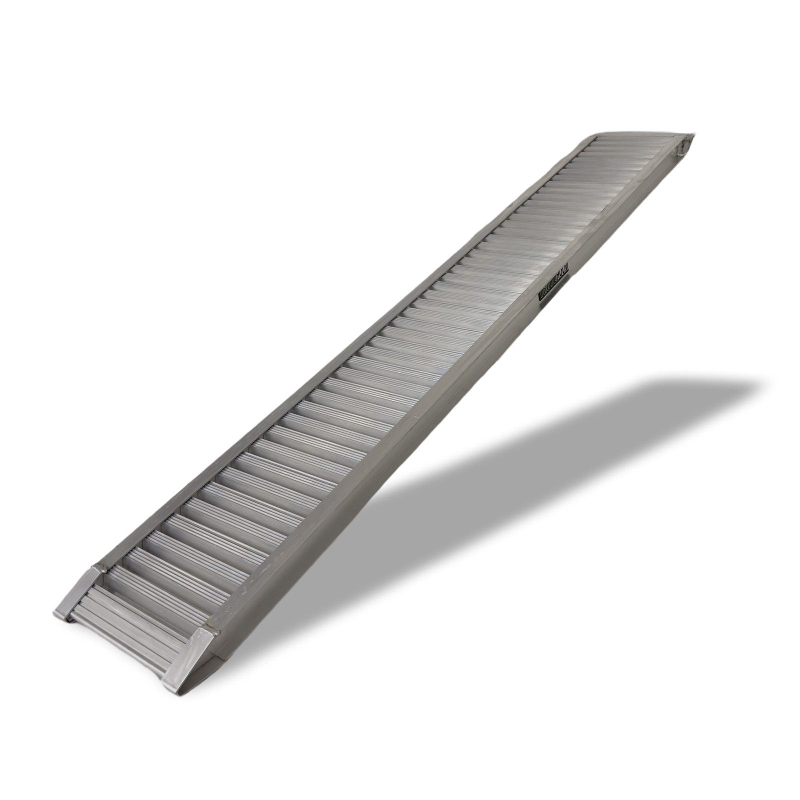 Auffahrrampe TRUTZHOLM 1 x Auffahrrampe 200 cm 1000 kg Alu grau gebördelt Motorradr