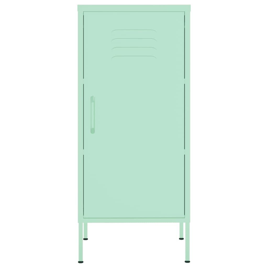 vidaXL Aktenschrank Lagerschrank Minzgrün 42,5x35x101,5 cm günstig online kaufen
