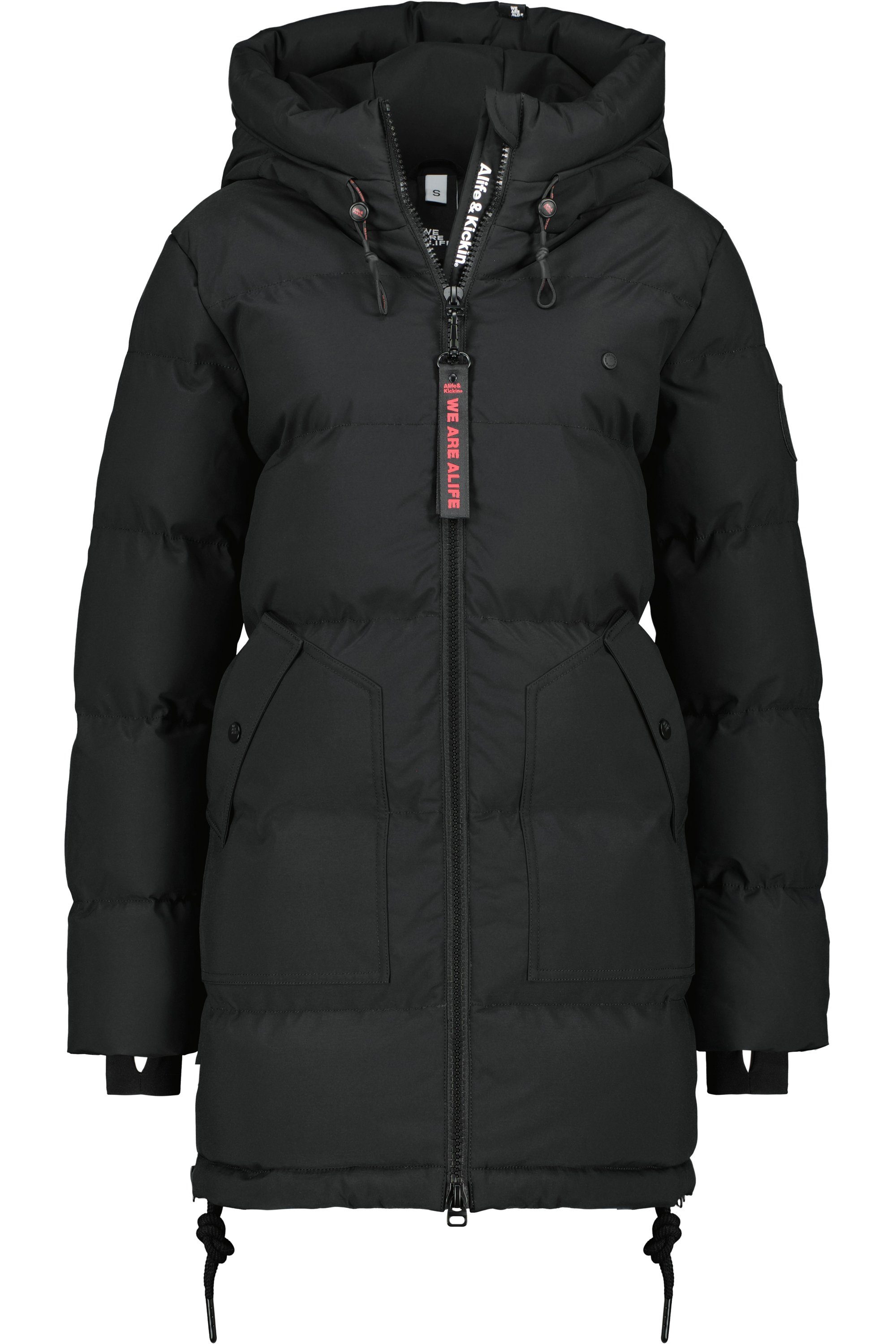 Alife & Winterjacke Kickin Damen Parka moonless CathyAK Puffer Winterjacke A Steppjacke