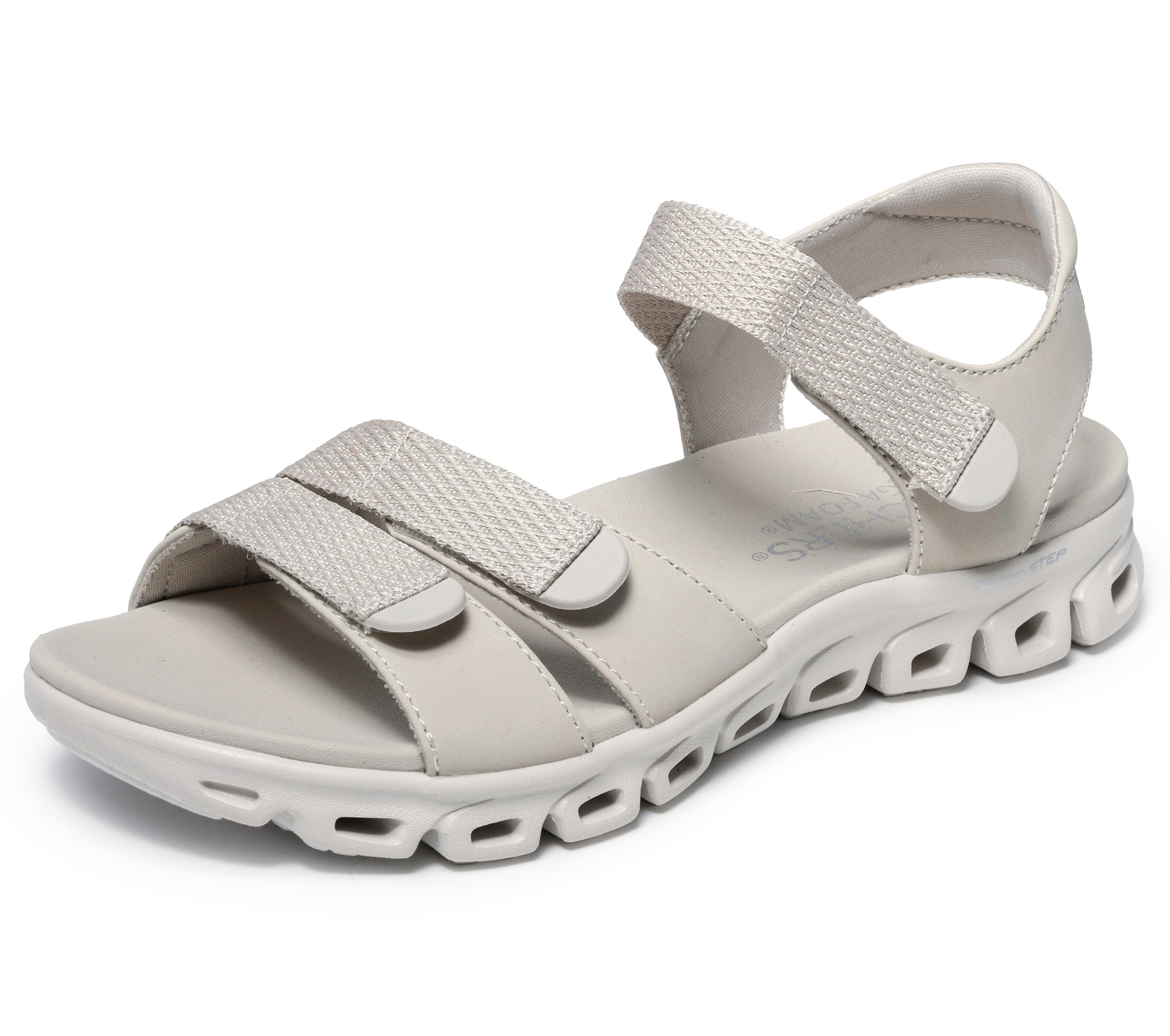 Skechers GLIDE-STEP SANDAL-COUNT ON ME Sandale Sommerschuh, Freizeitschuh, Trekkingschuh mit Glide-Step