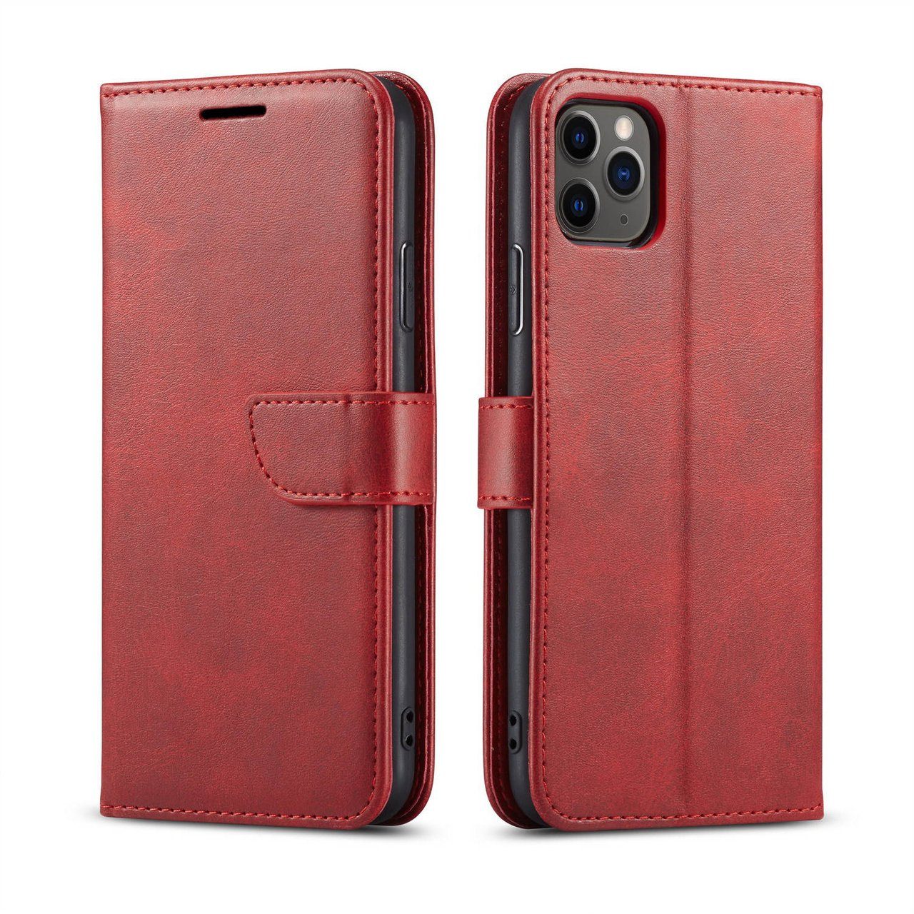 IKHEMalarka Handyhülle fur Apple iPhone 12,13,14,15 Schutzhülle Handy Tasche, Premium Leder