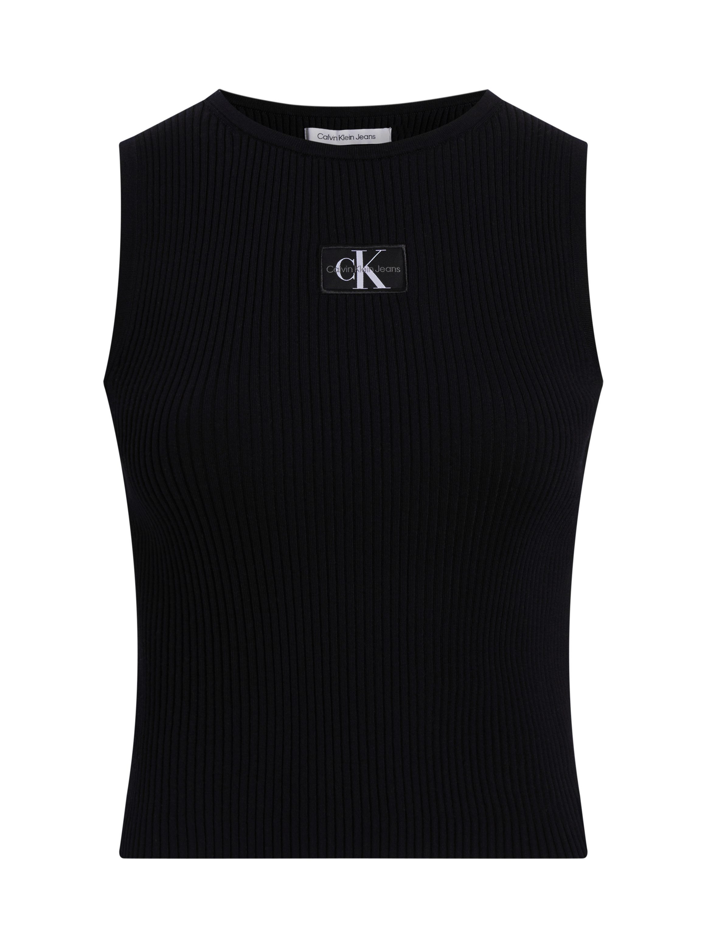 Pullunder WOVEN LABEL SWEATER TANK TOP