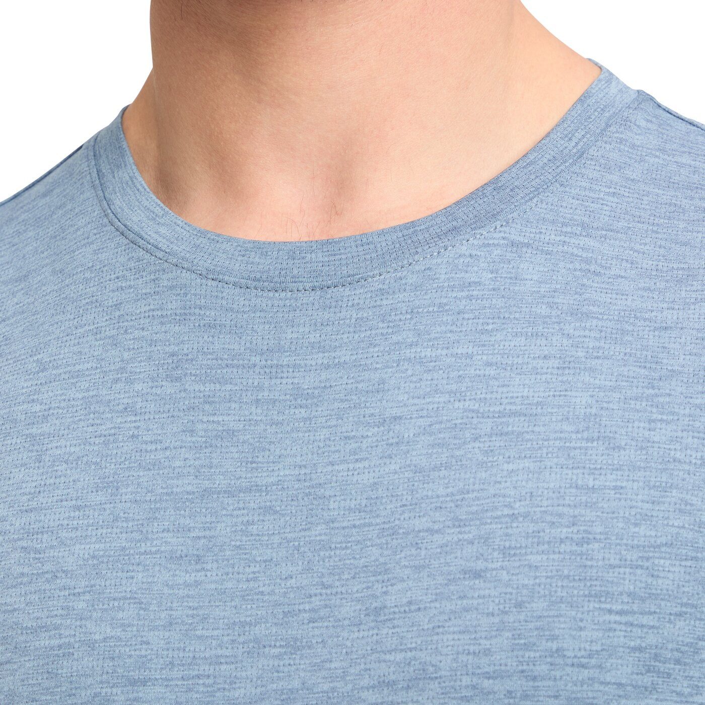 McKINLEY T-Shirt He.-T-Shirt Hunu M MELANGE/BLUE DARK