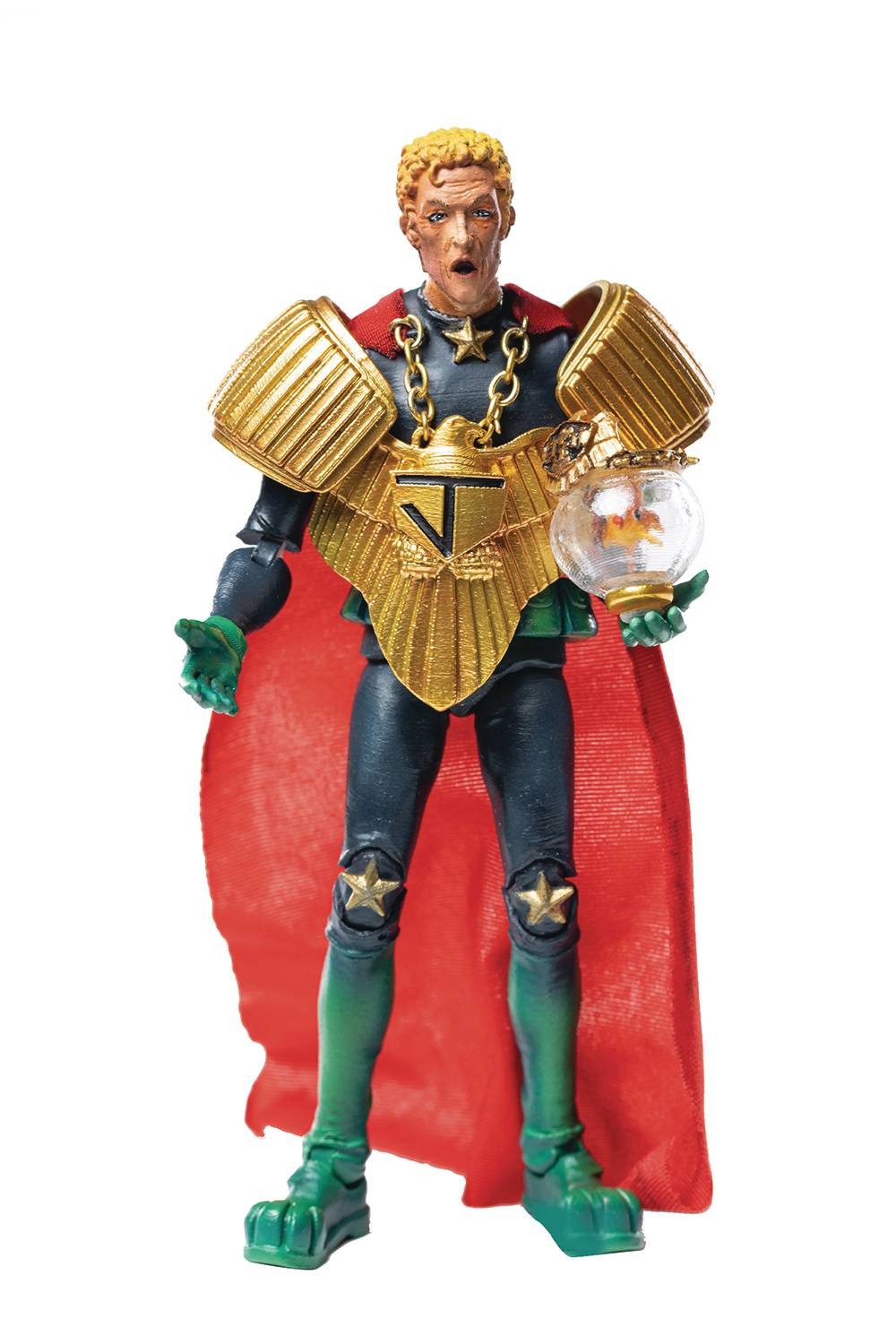 Hiya Toys Actionfigur JUDGE DREDD CHIEF JUDGE CALIGULA PX 1/18 SCALE MINI ACTIONFIGUR