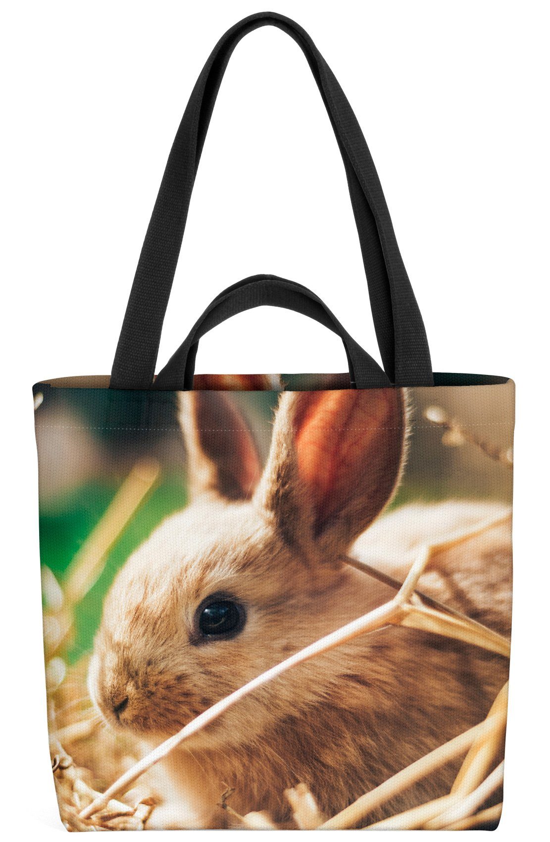 VOID Henkeltasche (1-tlg), Ostere Osterhase Hase Osternest Osterhase Osternest Ostereier Grafik