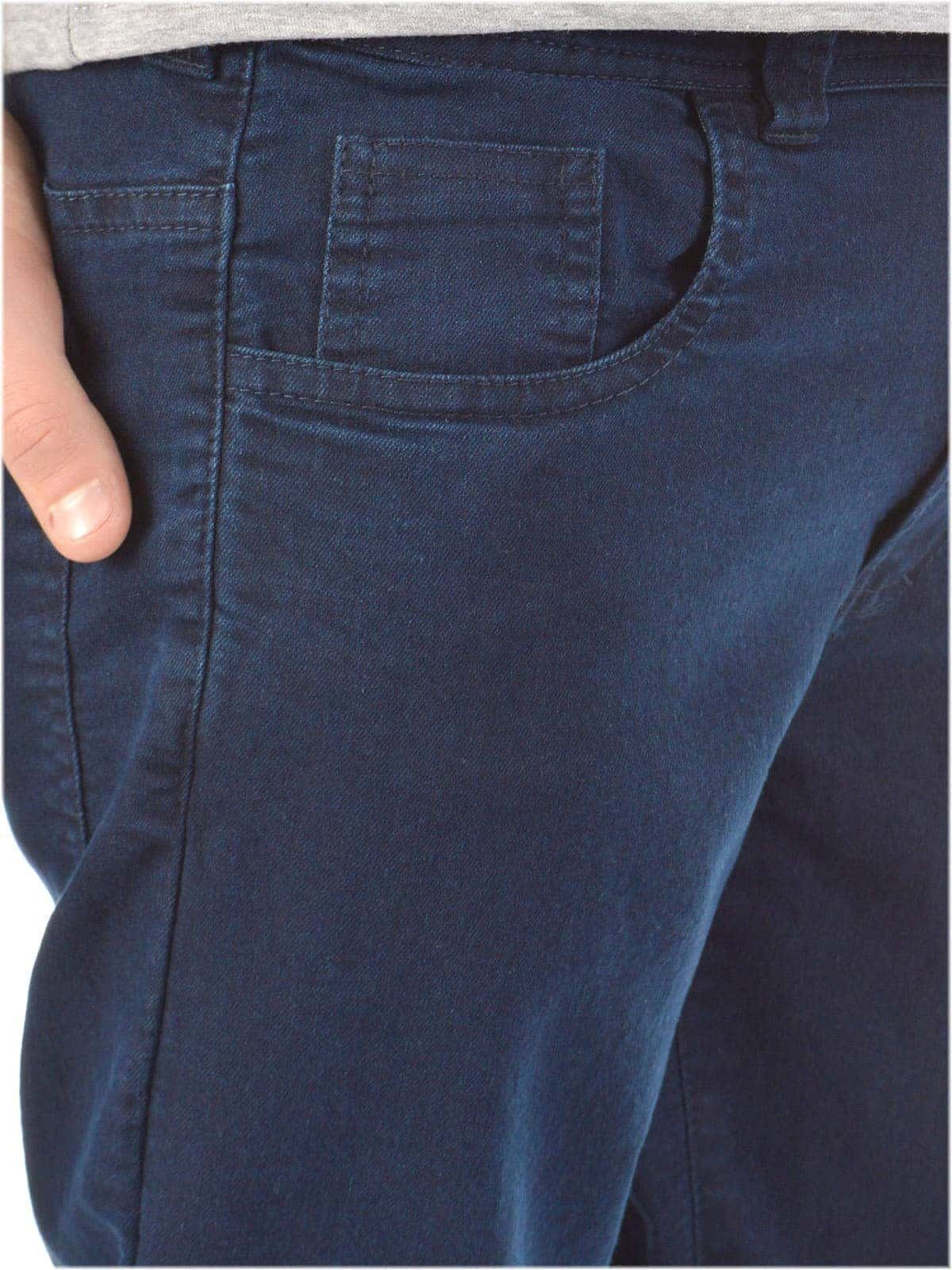 (1-tlg) Jungen BEZLIT Jeans Casual Bund Bund mit Grau 5-Pocket-Jeans elastischem Verstellbarer