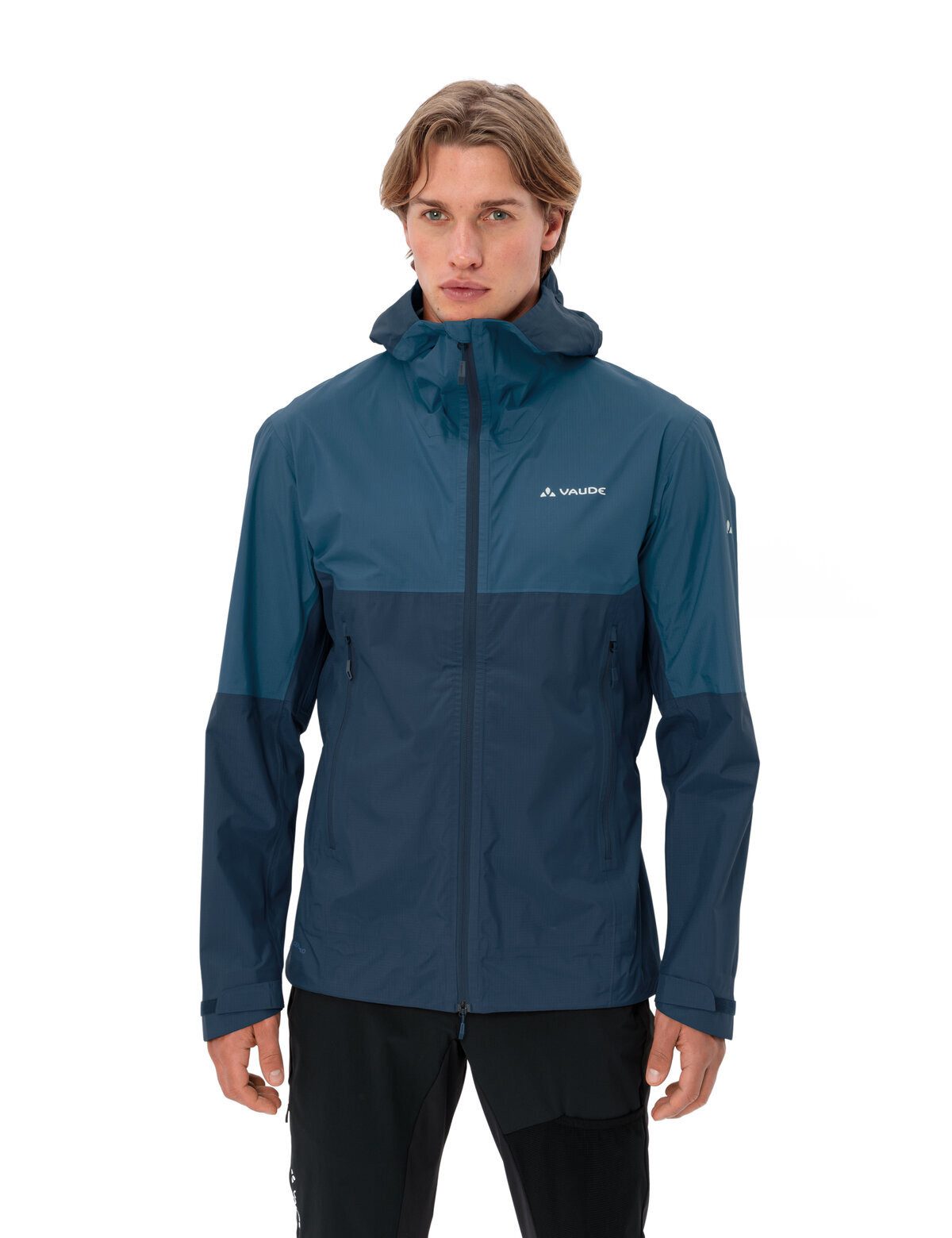 VAUDE Outdoorjacke Men's Simony 2,5L Jacket V (1-St) atmungsaktive 2,5 Lagen Jacke