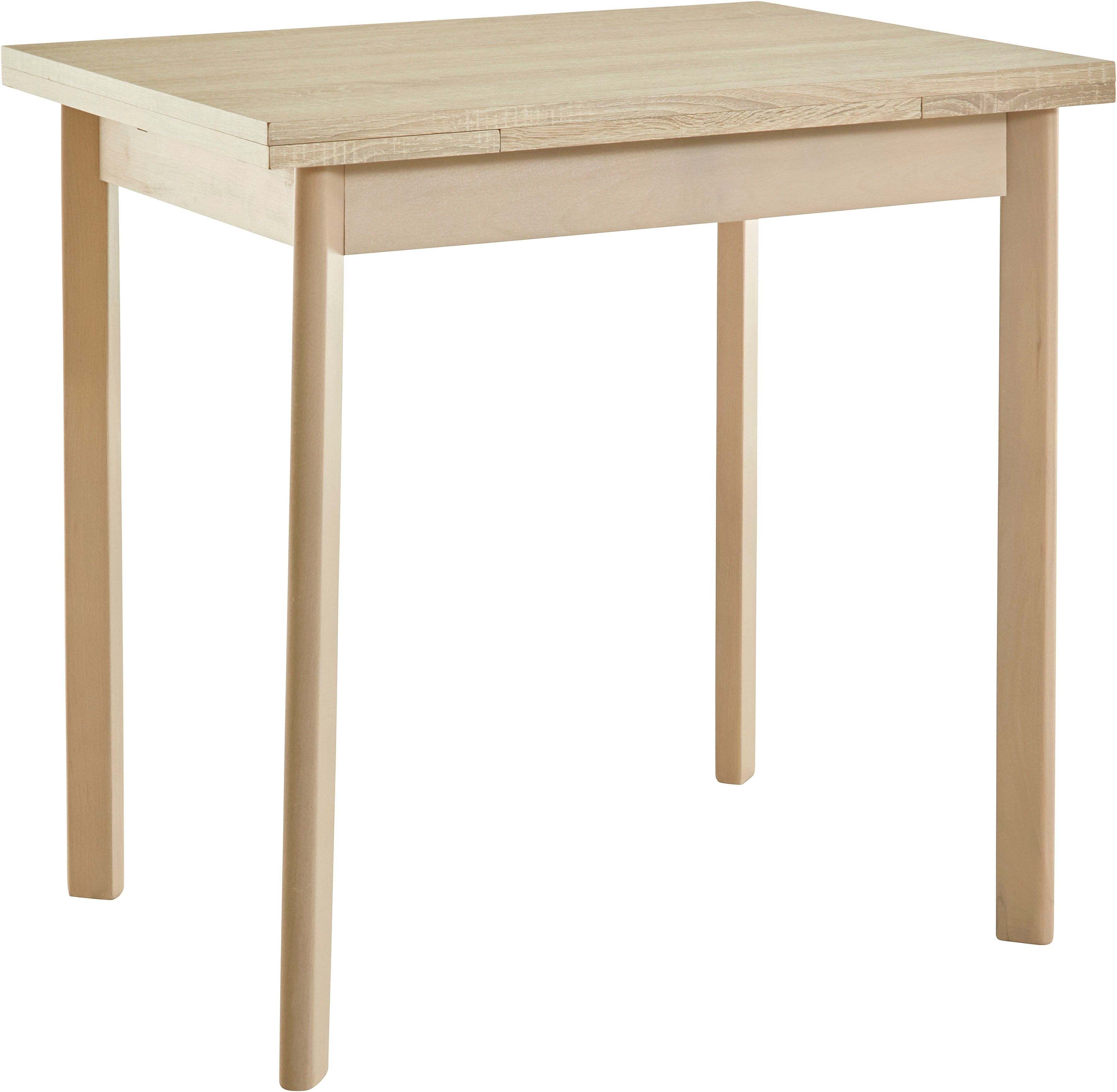 80 ausziehbar, affaire - Home 120 cm Alfa, Esstisch