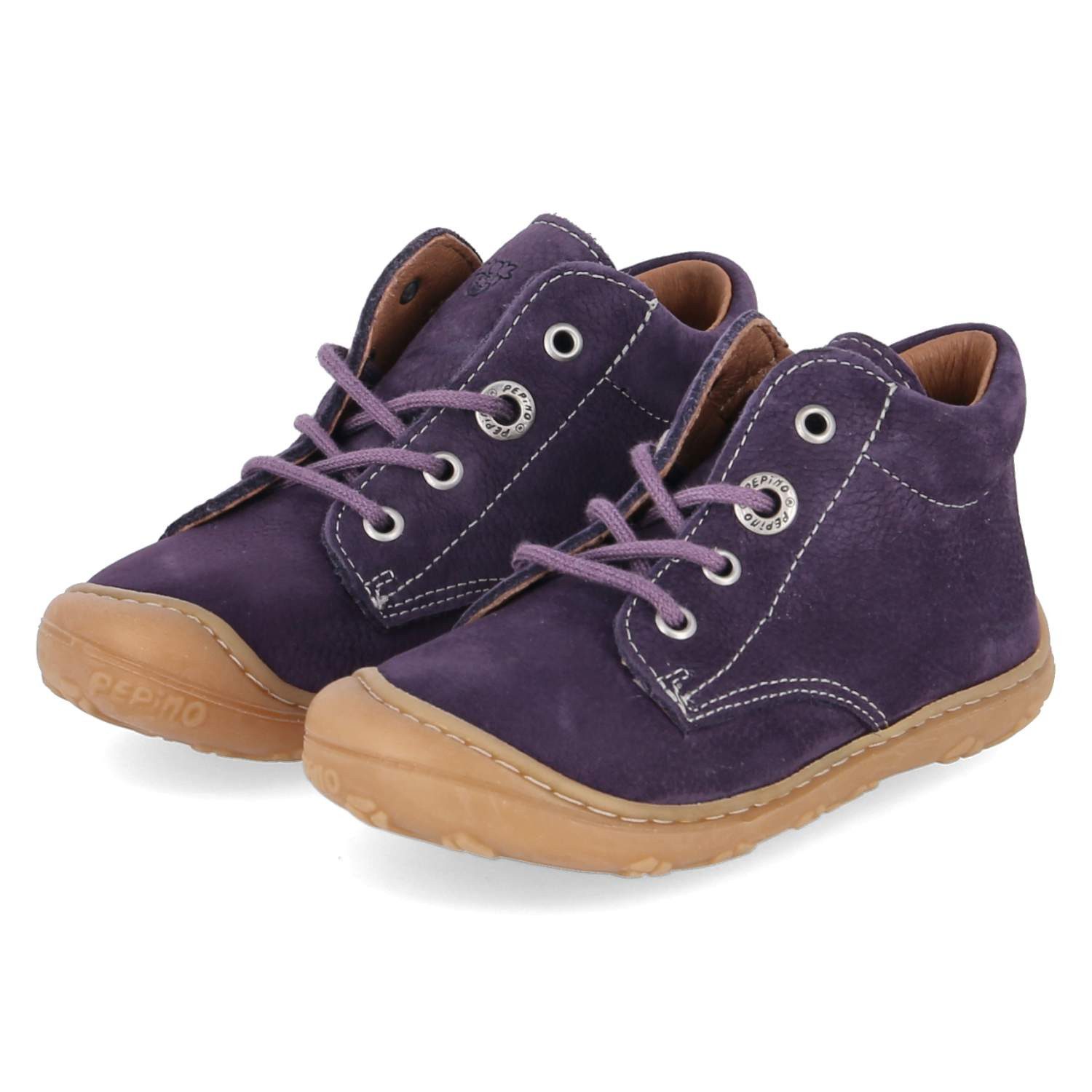 Pepino 50 1200102/390 Unisex Rauleder purple Lauflernschuh