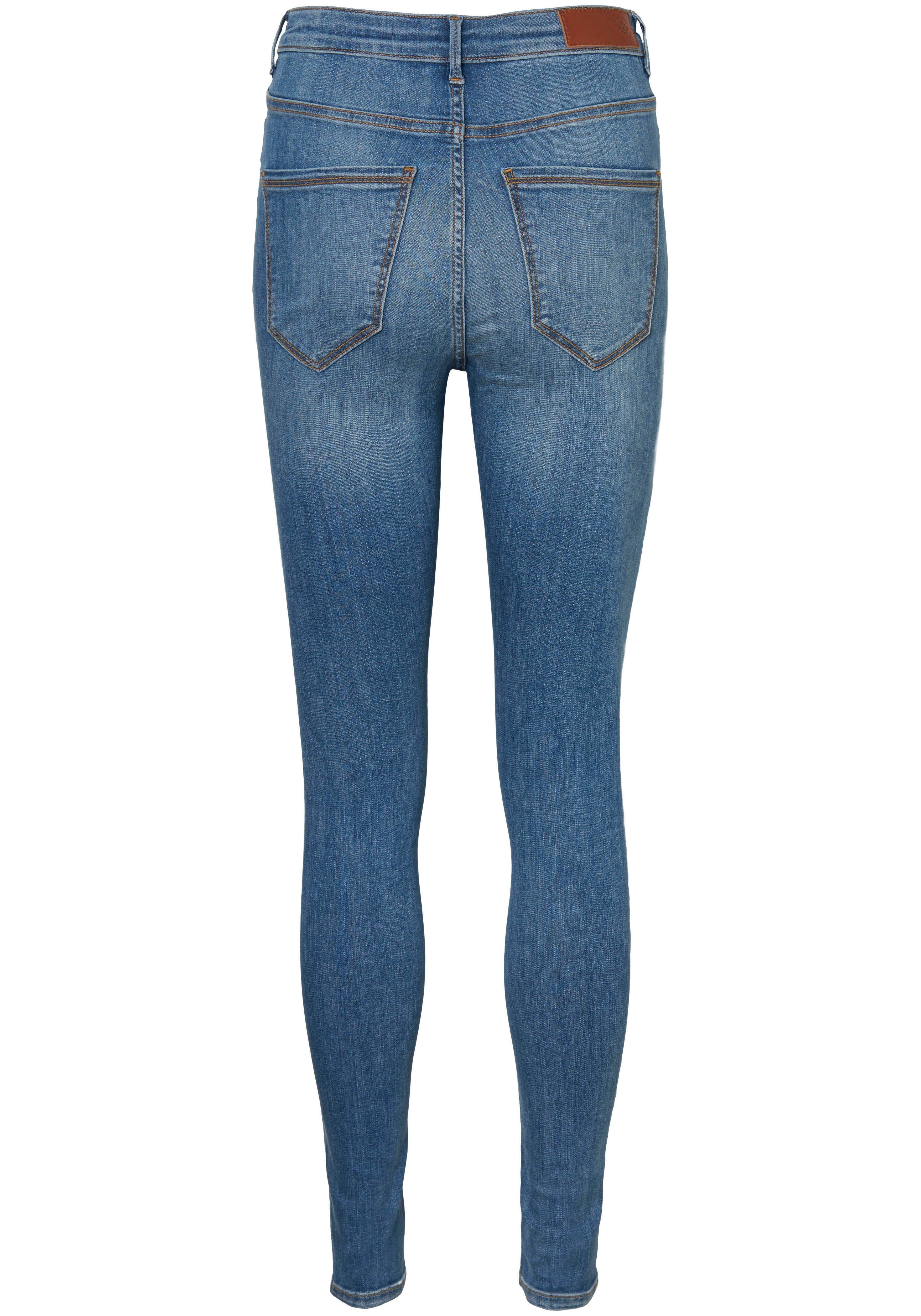 denim Vero blue Moda light VMSOPHIA High-waist-Jeans