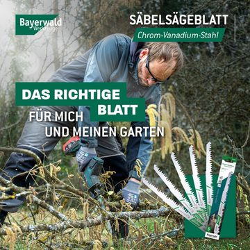 QUALITÄT AUS DEUTSCHLAND Bayerwald Werkzeuge Kreissägeblatt 5x Bayerwald Werkzeuge Säbelsägeblatt Länge 230 mm