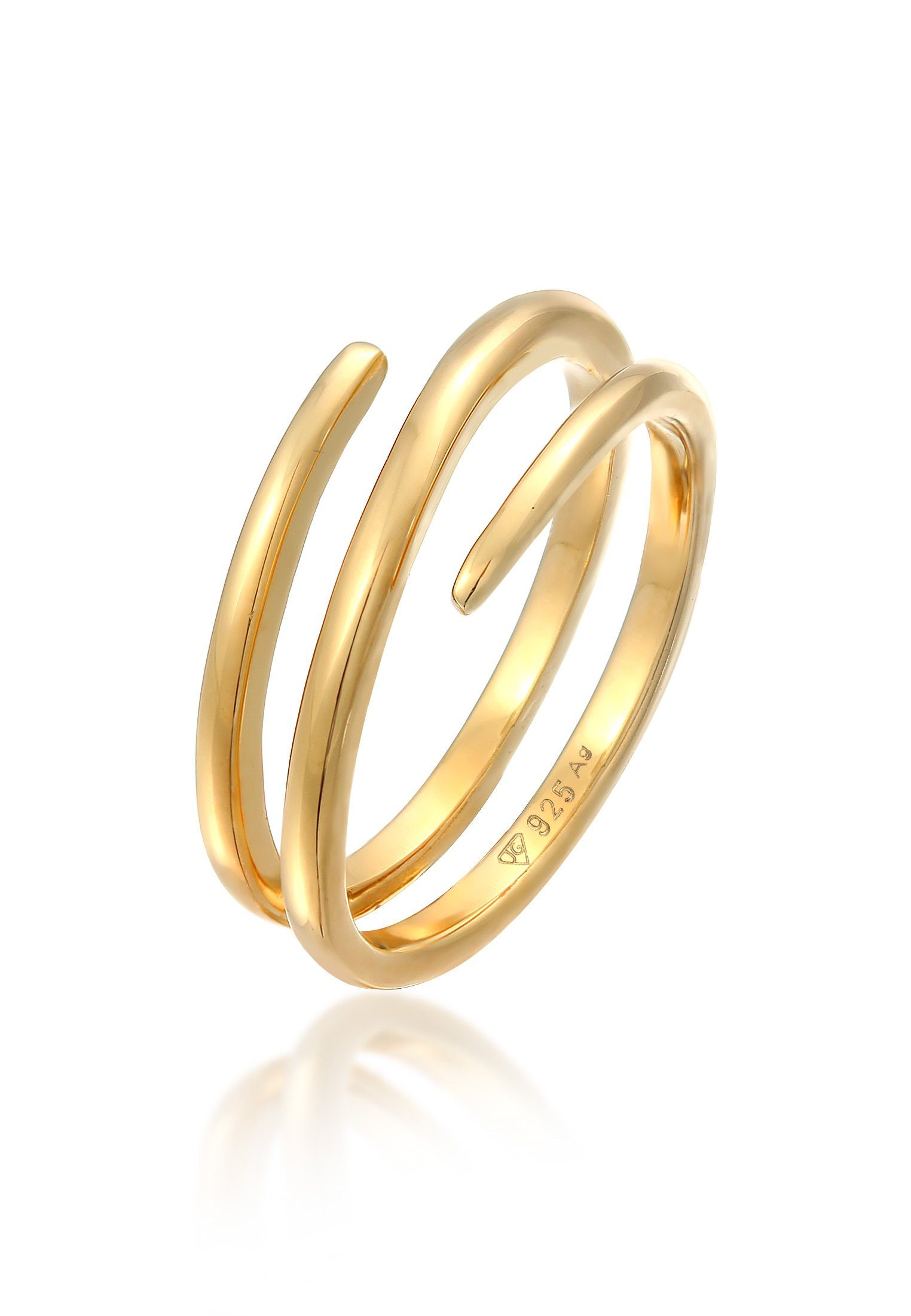 Fingerring Wickelring Statement Filigran 925 Silber