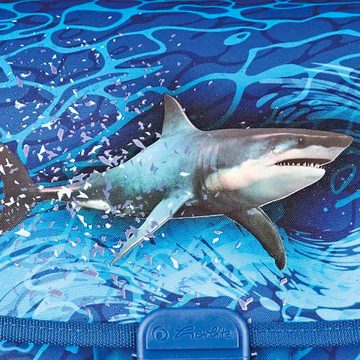 Herlitz Schulranzen Set Loop Plus 14-teilig Special Edition 2024 Jungen Blue Shark