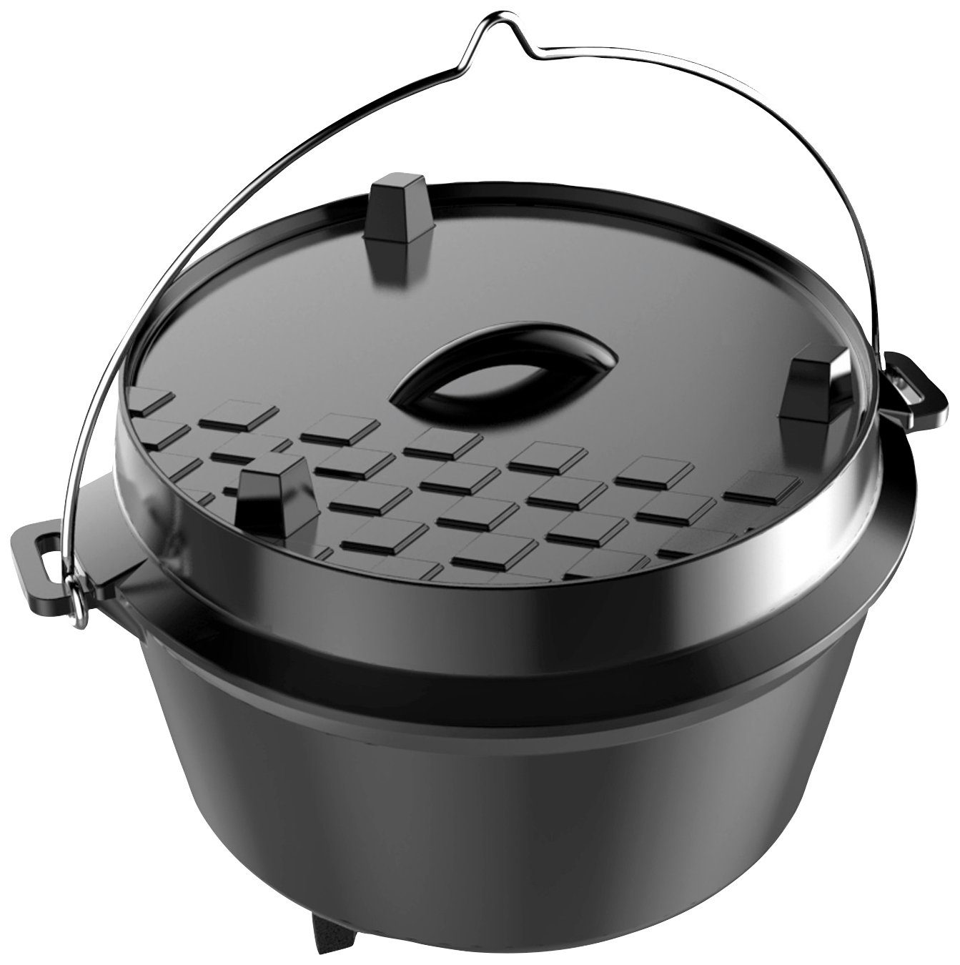 M, Gusseisen, Oven Dutch Tepro Liter 8 Grilltopf