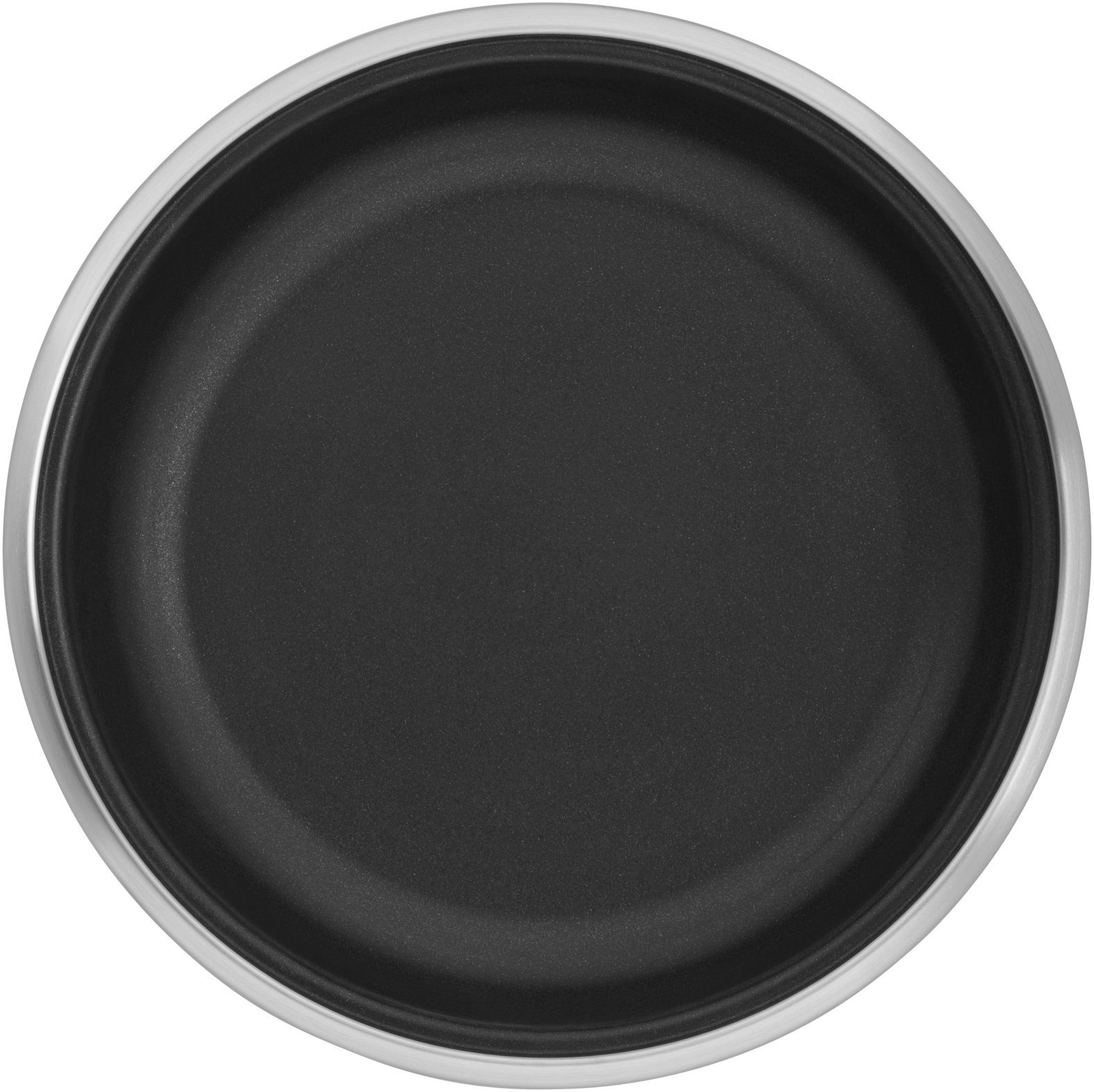 WMF Bratpfanne Click&Serve Bratpfanne mit Antihaftversiegelung, 28 cm, Cromargan Edelstahl rostfrei 18/10 (28 cm, 1-tlg., optimal für Herdplatten mit Ø 22 cm), tropffreies Ausgießen, TransTherm-Allherdboden