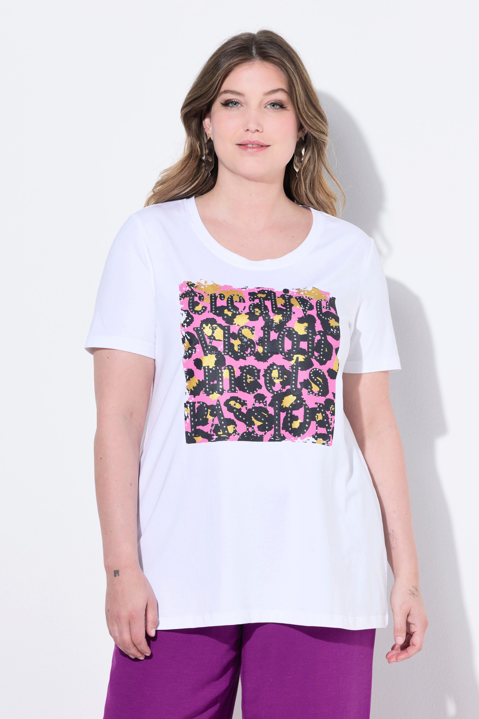MIAMODA T-Shirt T-Shirt Komfort Fit Leo-Motiv günstig online kaufen