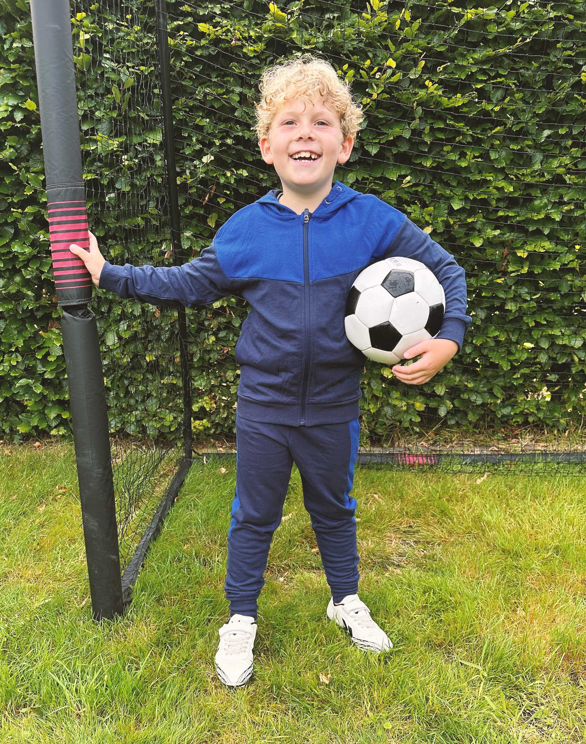 kamelshopping Jogginganzug Kinder Trainingsanzug für Jungen aus Baumwolle und Polyester, bestehend aus Joggingjacke und Jogginghose