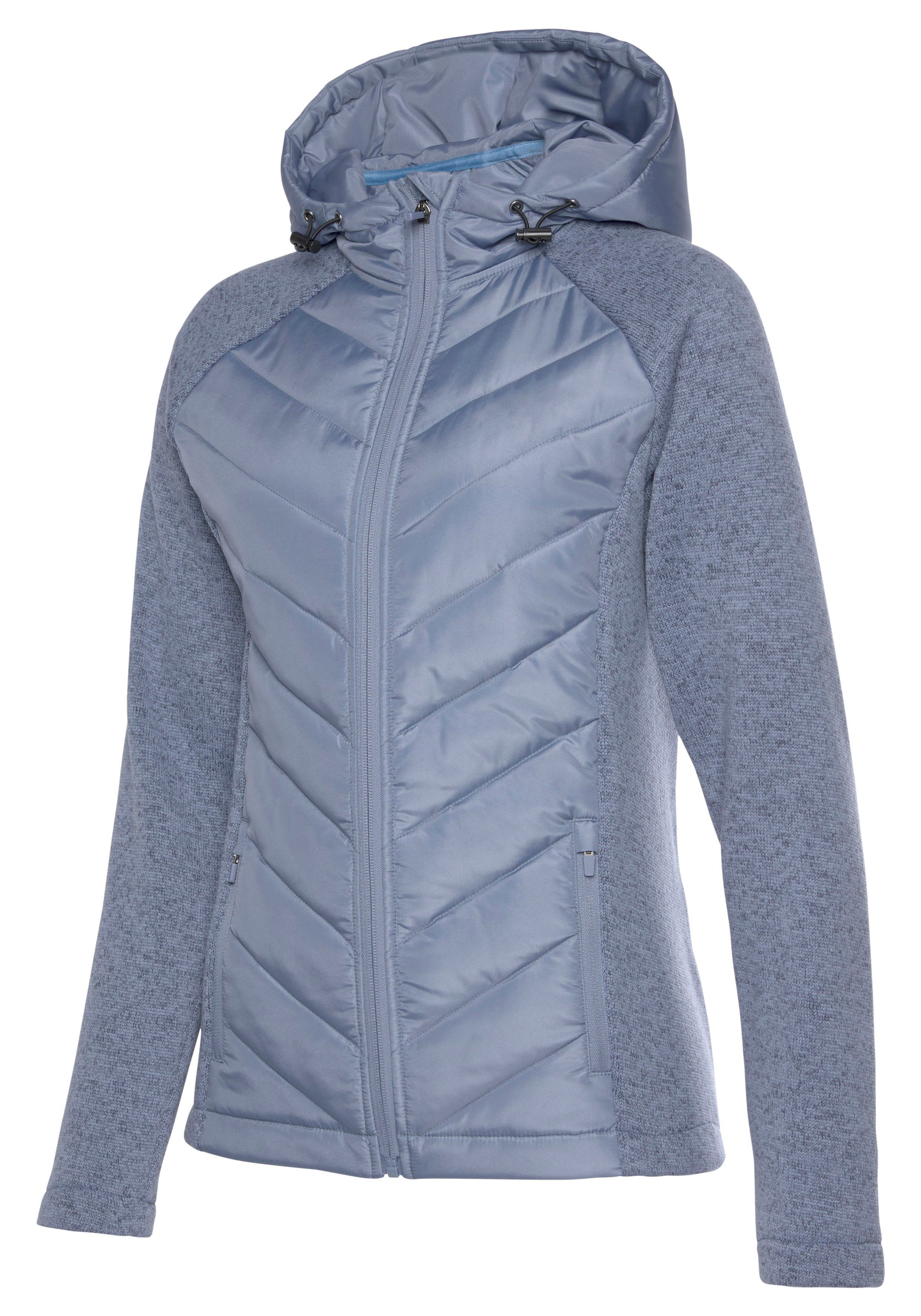 Vivance by Lascana Steppjacke mit Strickfleece-Ärmeln – Bild 5 von 5