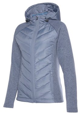 Vivance Steppjacke mit Strickfleece-Ärmeln