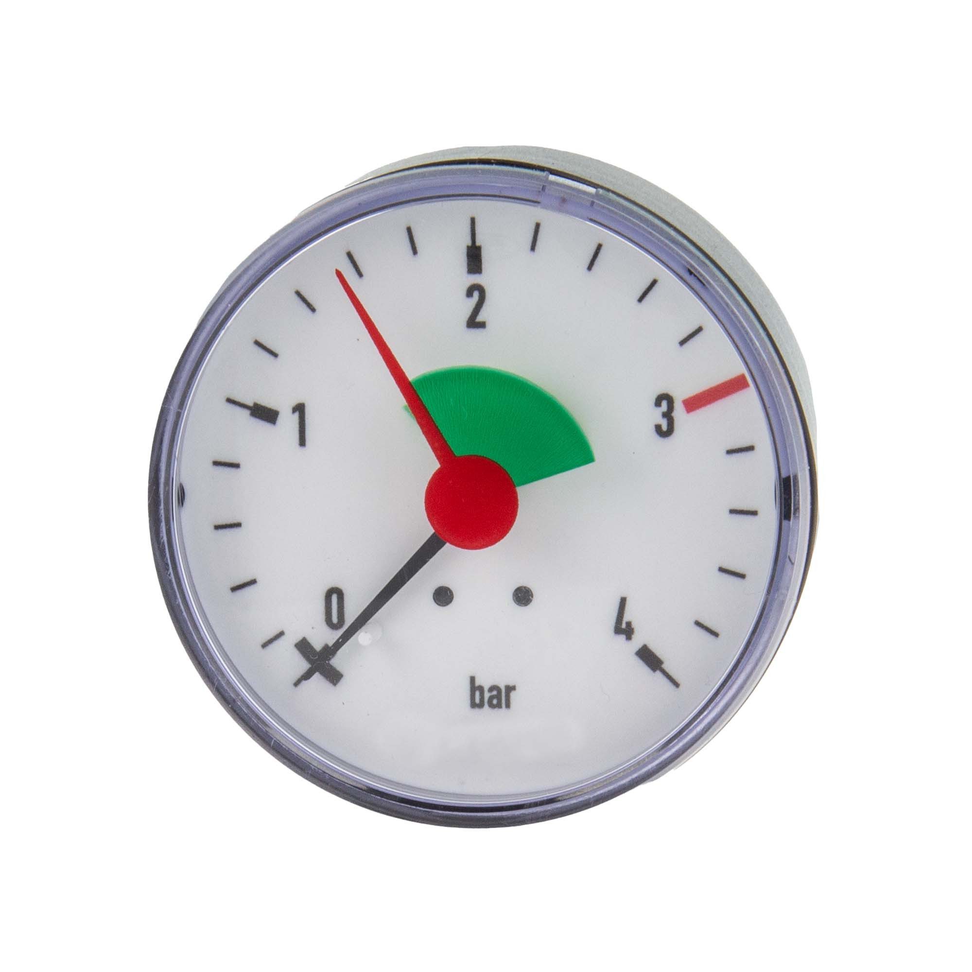 tecuro Heizkörper Heizungsmanometer 0-4 bar, Ø günstig online kaufen