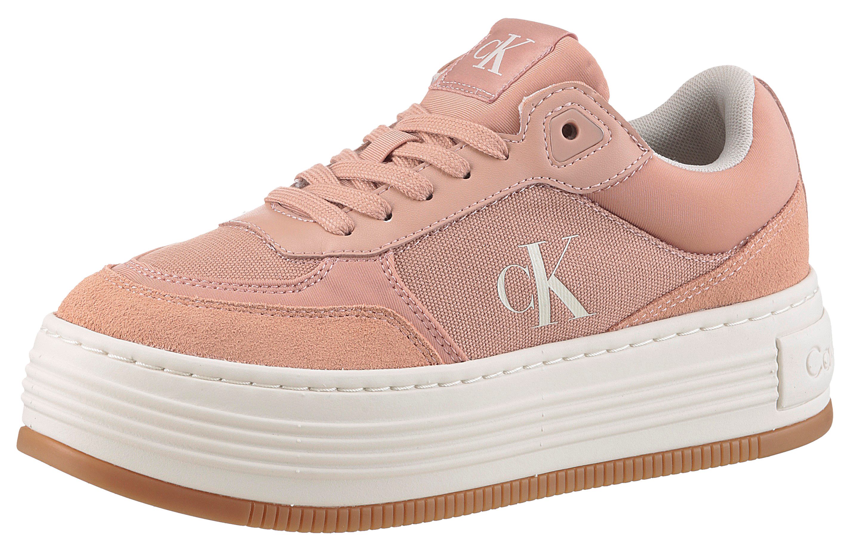 Calvin Klein Jeans BOLD FLATF LOW MIX MG MEDIA Plateausneaker, Schnürschuh, günstig online kaufen