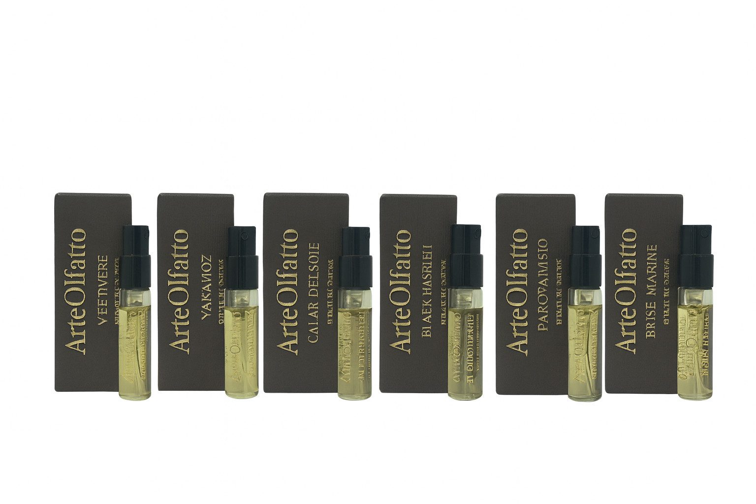 ArteOlfatto Duft-Set Duftproben Set 6 x 2 ml Extrait de Parfum, 6-tlg.