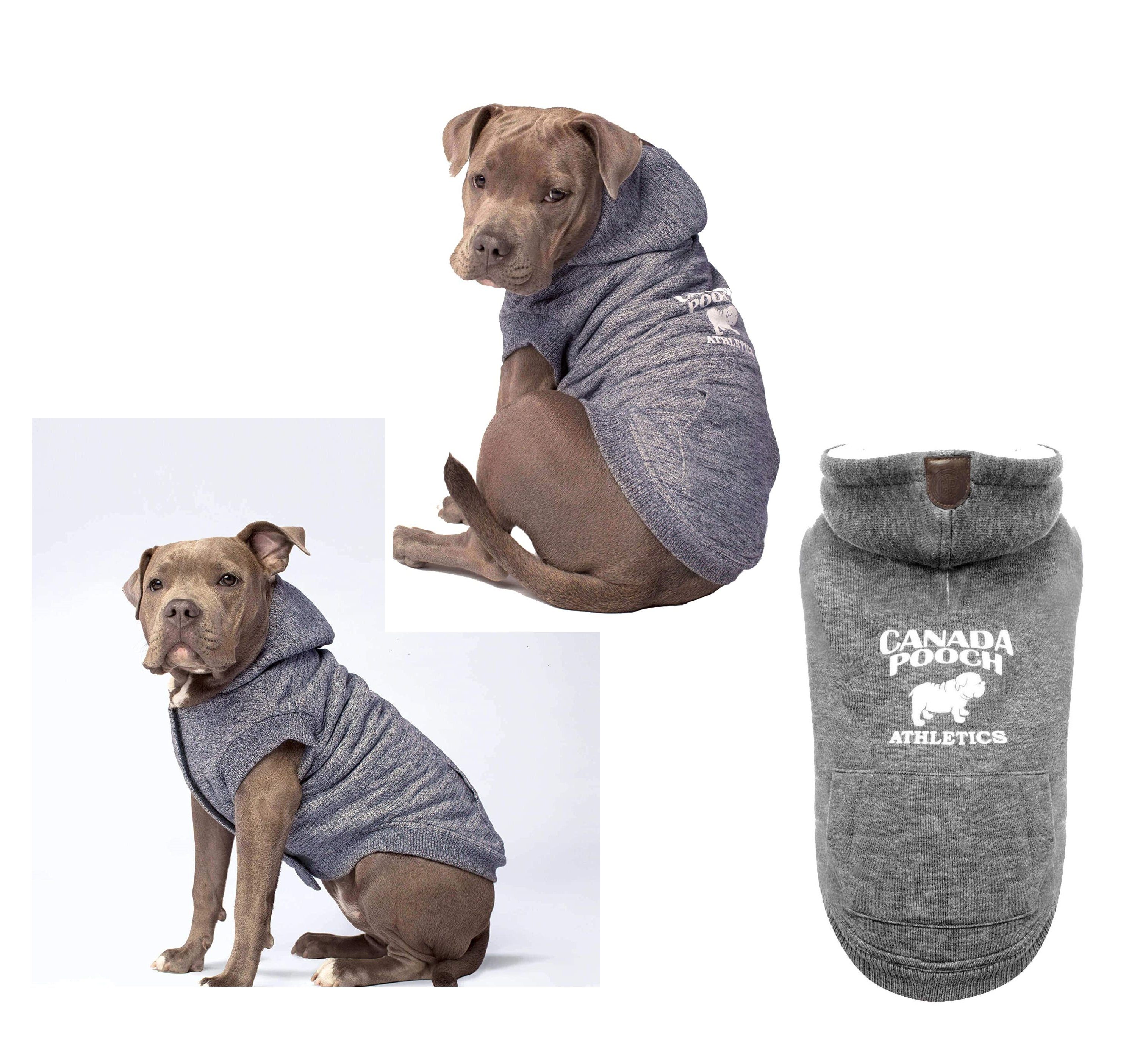 Canada Pooch Hundemantel Canada Pooch Hundemantel Cozy Caribou Hoodie Pullover Hunde Grau