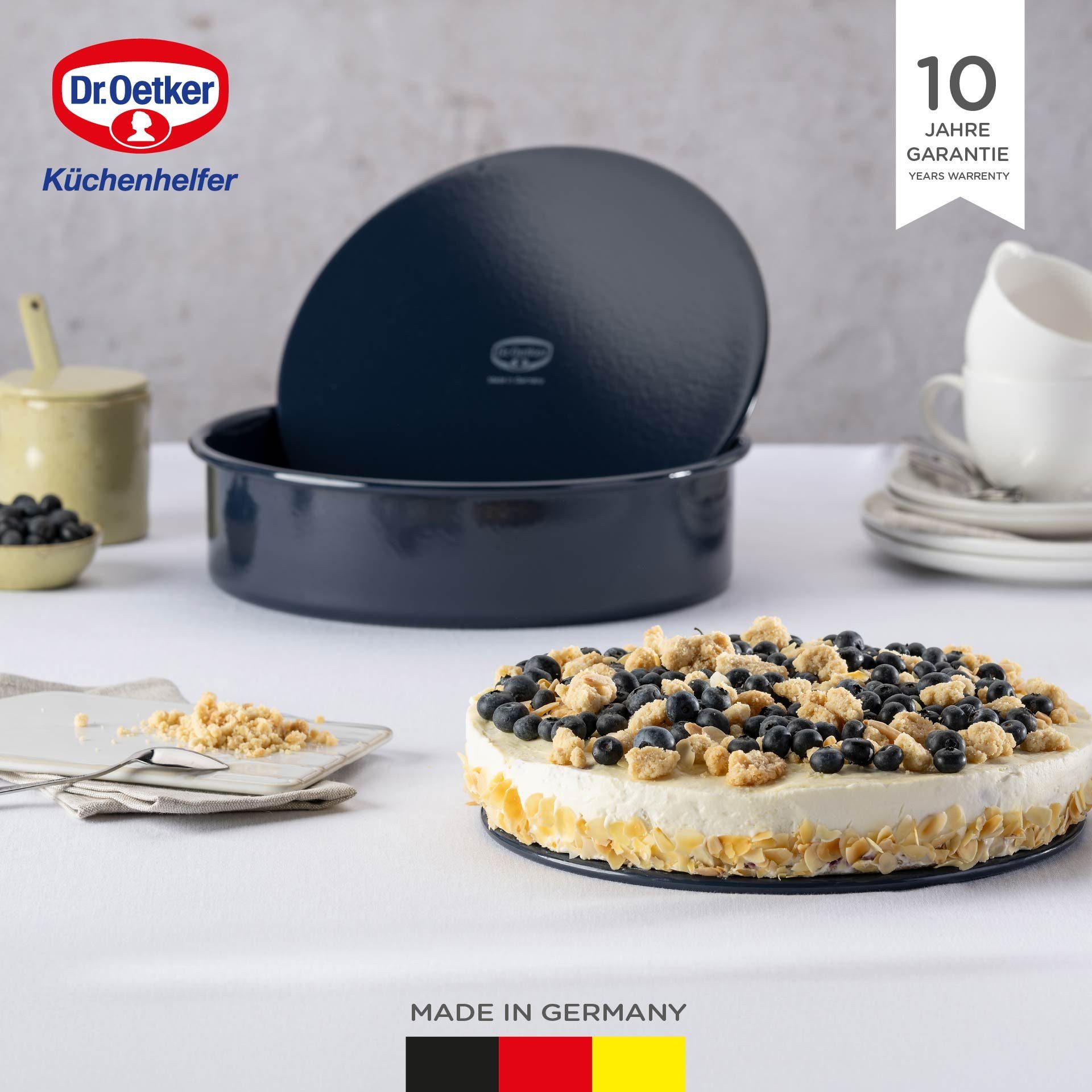 Dr. Oetker Küchenhelfer Garantieform Garantieform mit Hebeboden