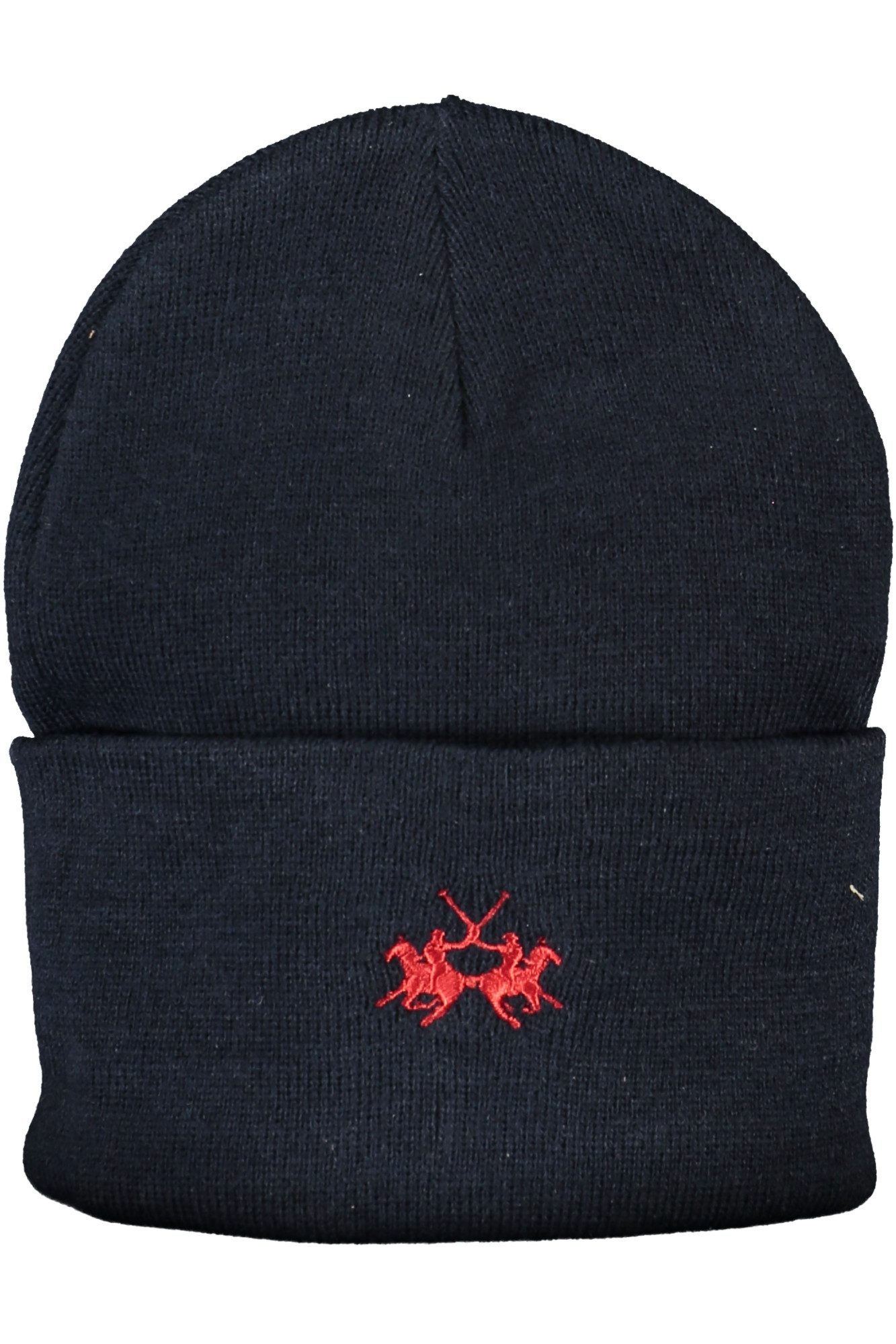 La Martina Strickmütze Elegante Herrenkappe Blau mit Stickerei und Logo-Details. € 45,99