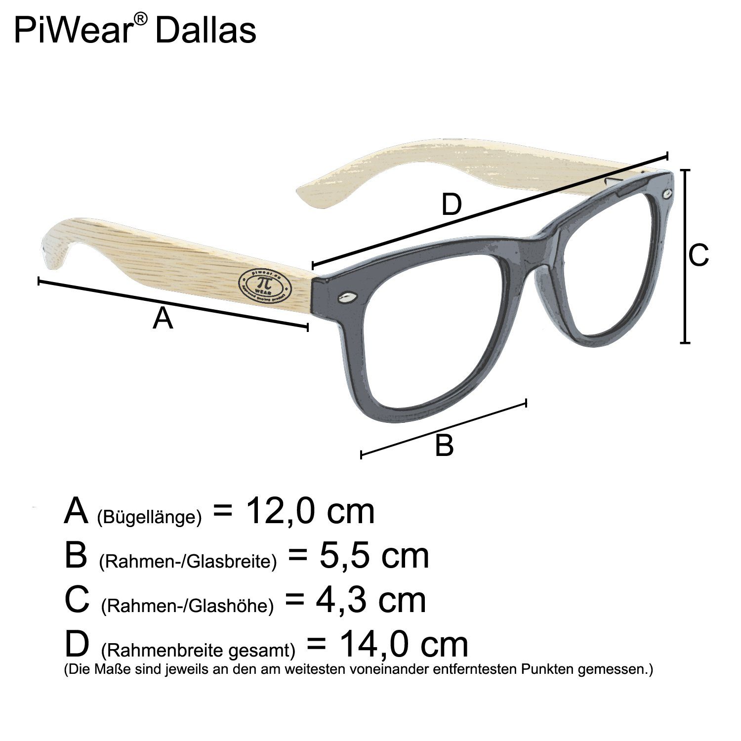 PiWear Motorradbrille PiWear Dallas CL Polster mit