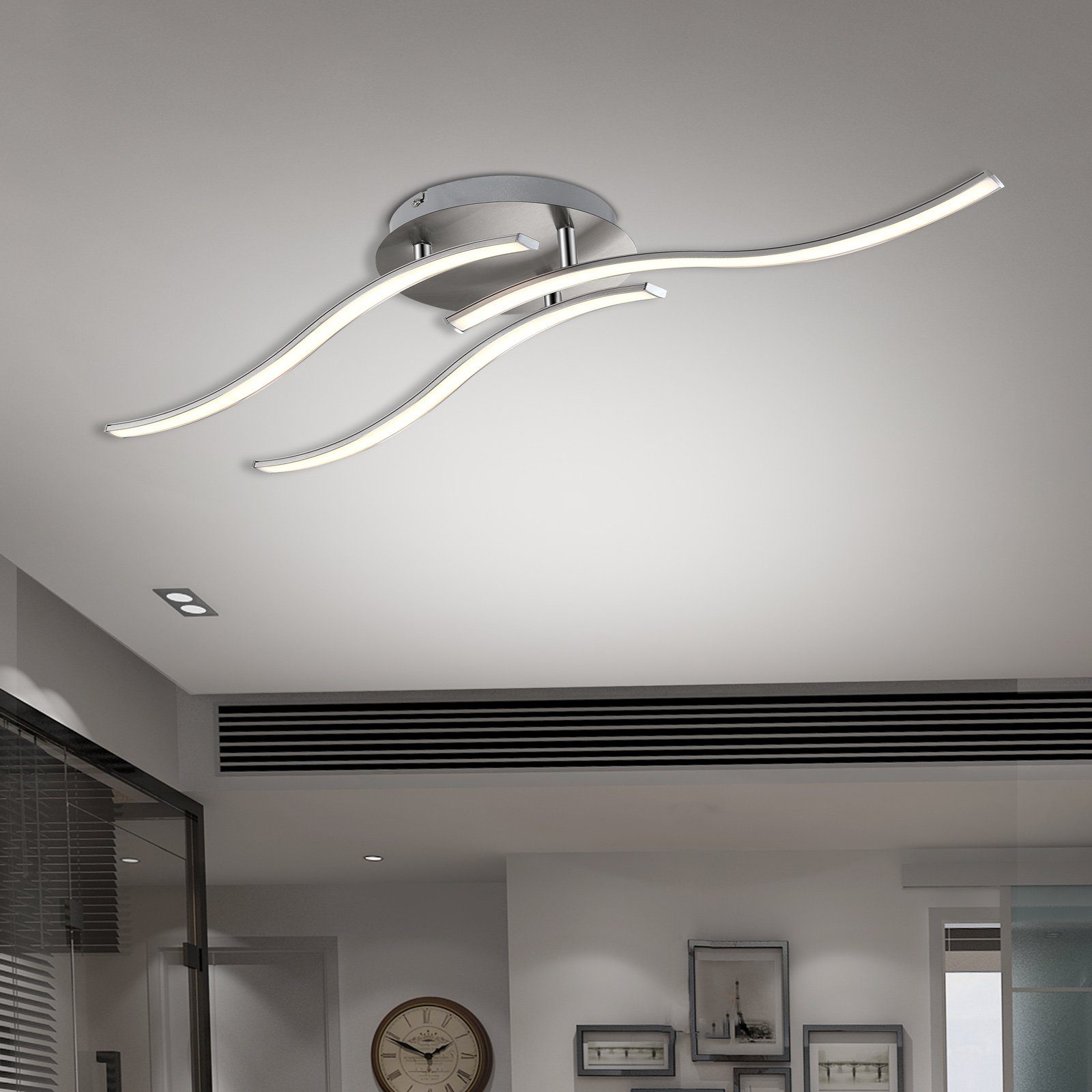 monzana Deckenleuchte Tripple Bolge, Modell "Tripple günstig online kaufen