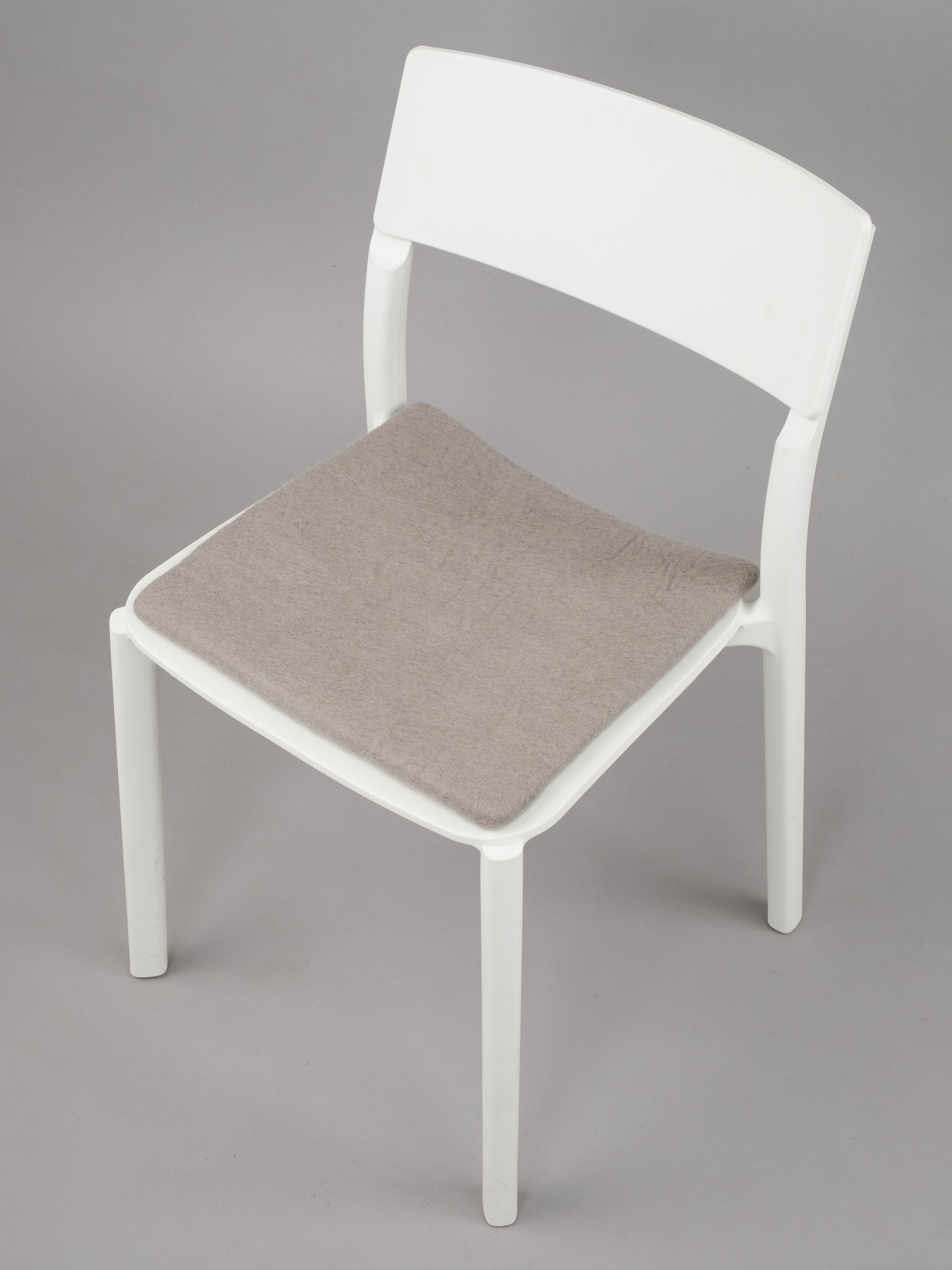 36 cm, quadratisch, - myfelt x Sitzauflage schmutzabweisend 36 Luis quadratisch Stuhlkissen Filz 100% Schurwolle, reiner