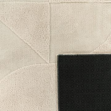 Hochflor-Teppich Teppich Esszimmer Hochflor Weich Waschbar Modern, Paco Home, Läufer, Höhe: 16 mm