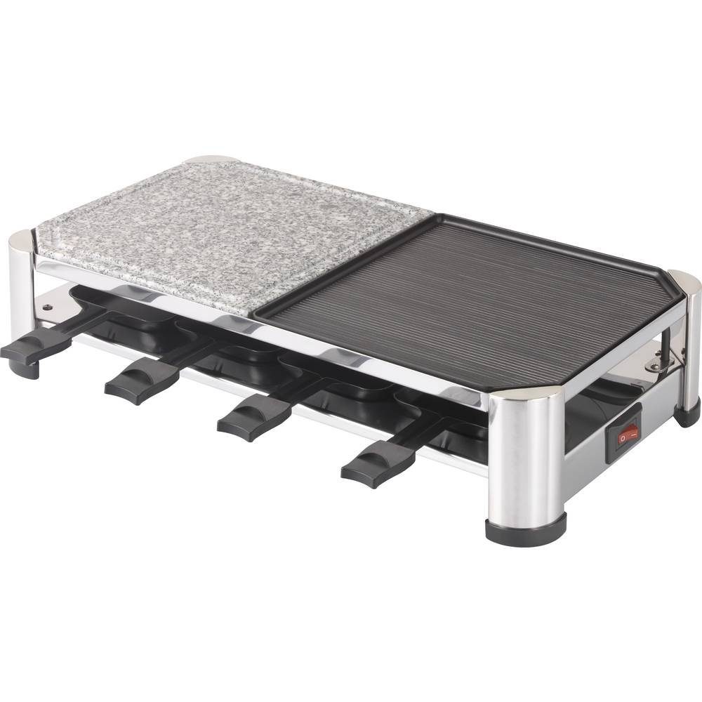 Raclette für cemon Raclette Personen, 8 Grillfunktion